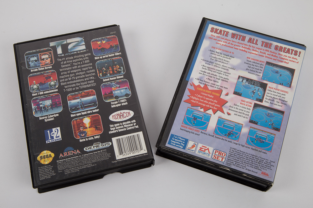 Sega Genesis 16-Bit Console With Video Games