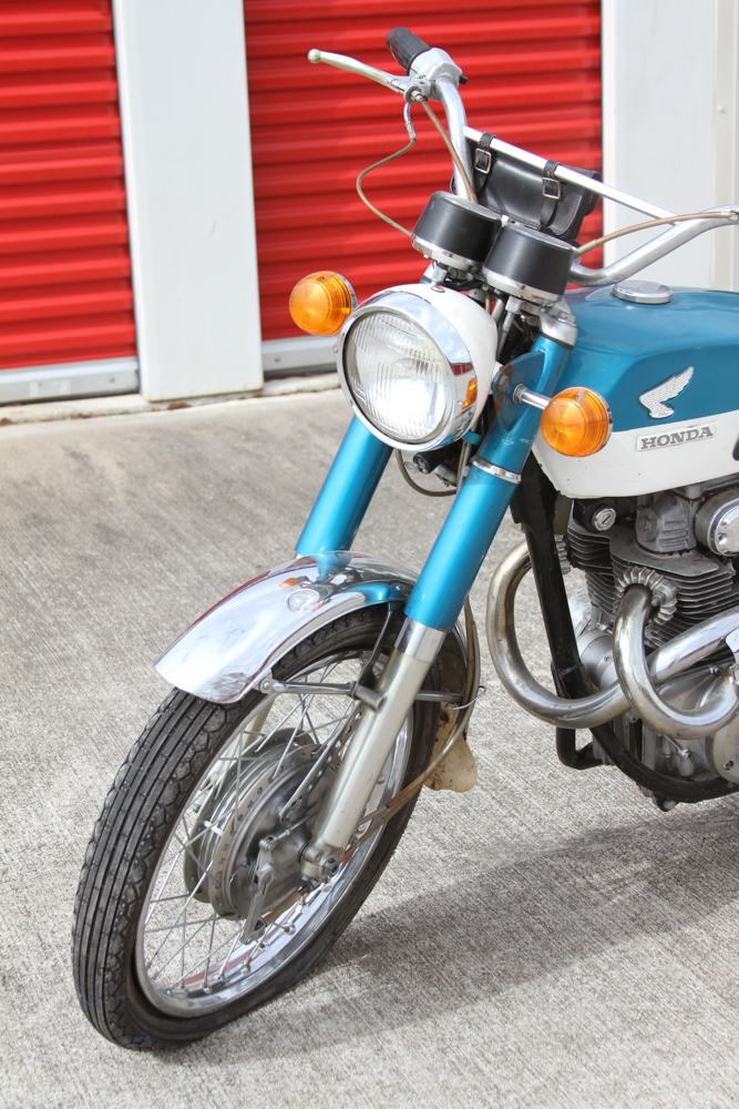 1968 Honda CB350 Scrambler Motorcycle