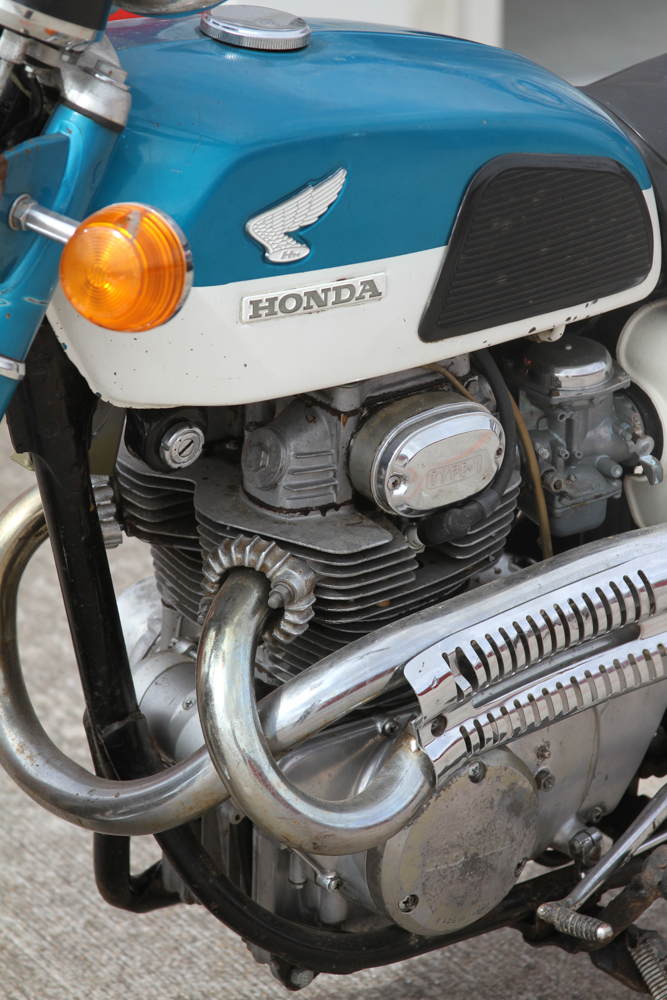 1968 Honda CB350 Scrambler Motorcycle
