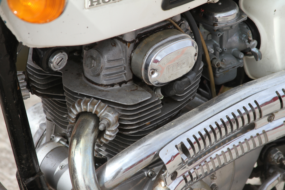 1968 Honda CB350 Scrambler Motorcycle