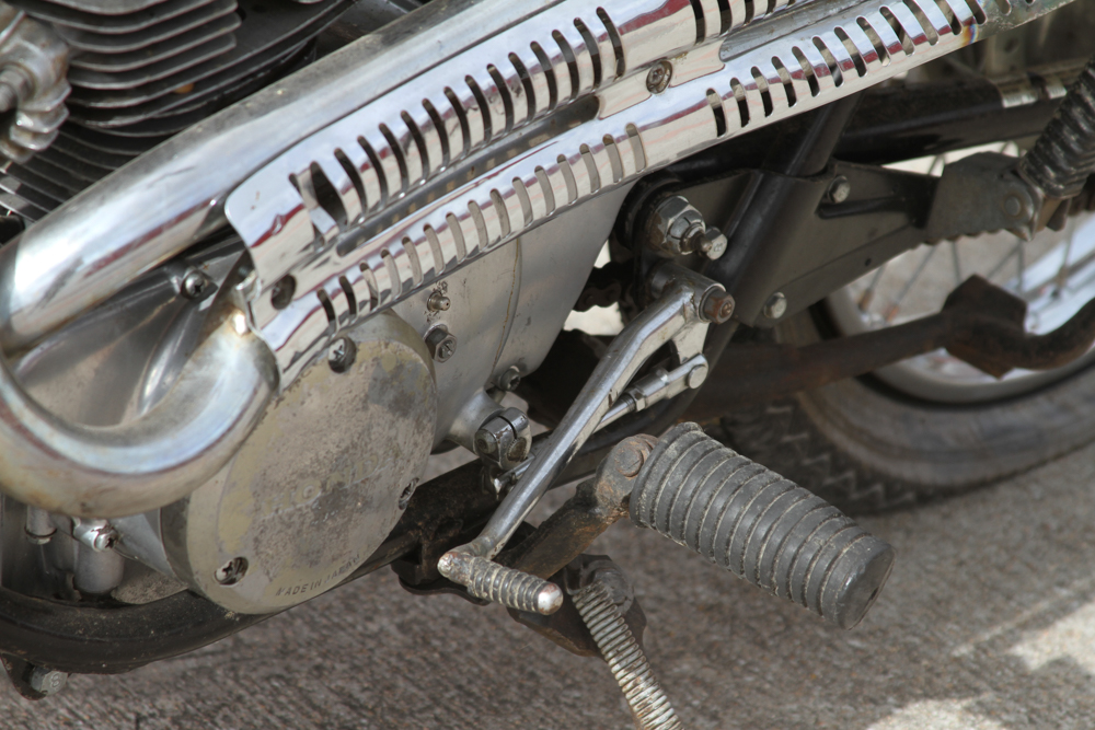 1968 Honda CB350 Scrambler Motorcycle