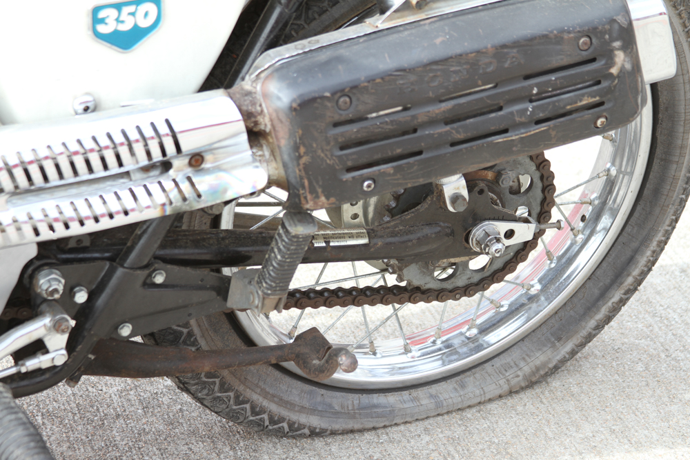 1968 Honda CB350 Scrambler Motorcycle