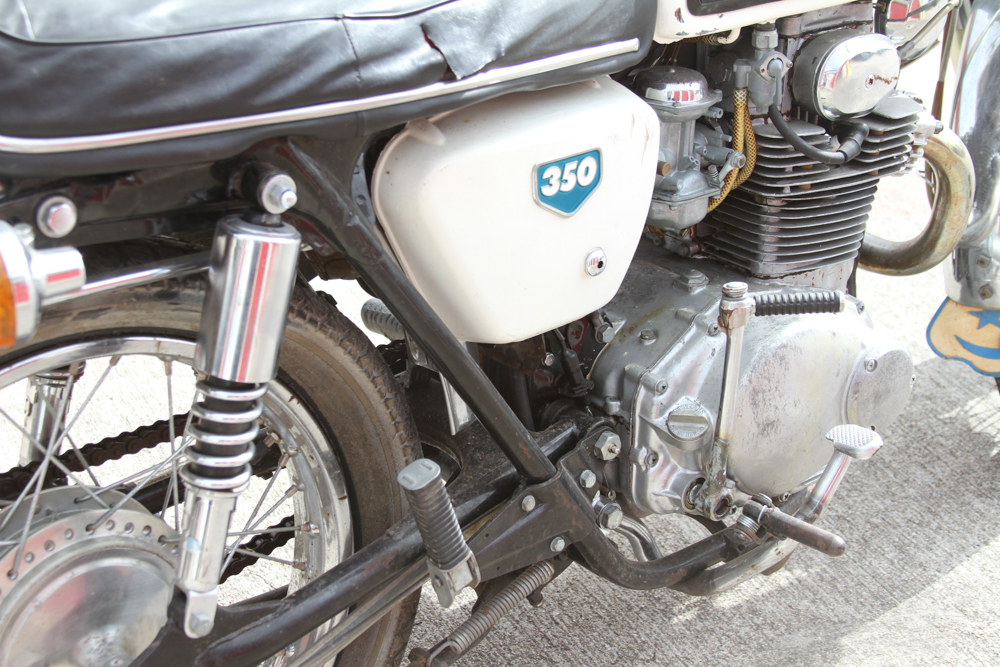 1968 Honda CB350 Scrambler Motorcycle