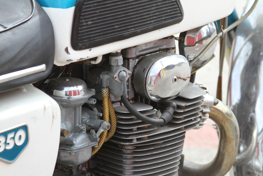 1968 Honda CB350 Scrambler Motorcycle