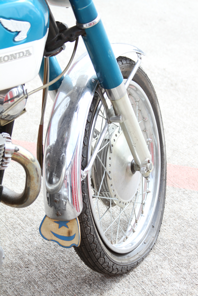 1968 Honda CB350 Scrambler Motorcycle