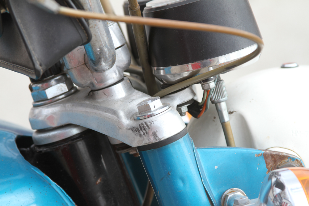 1968 Honda CB350 Scrambler Motorcycle