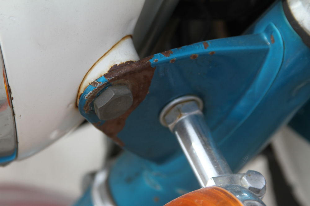 1968 Honda CB350 Scrambler Motorcycle