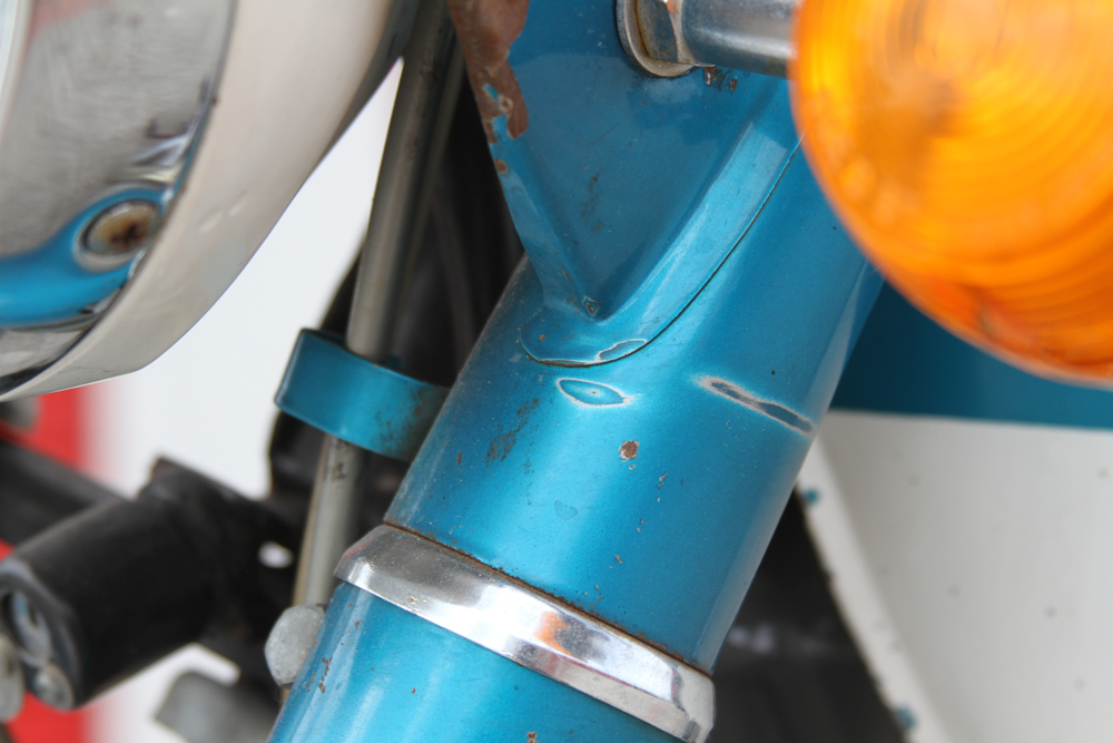 1968 Honda CB350 Scrambler Motorcycle