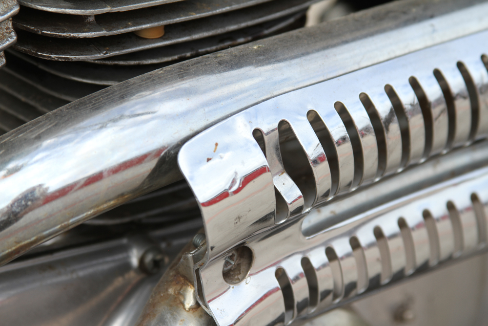 1968 Honda CB350 Scrambler Motorcycle