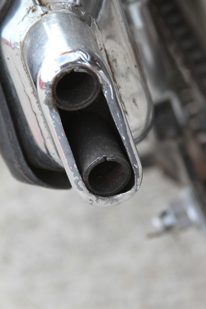 1968 Honda CB350 Scrambler Motorcycle