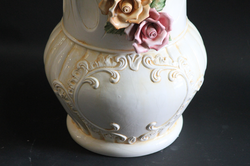 Capodimonte-Style Planter, Made in Italy
