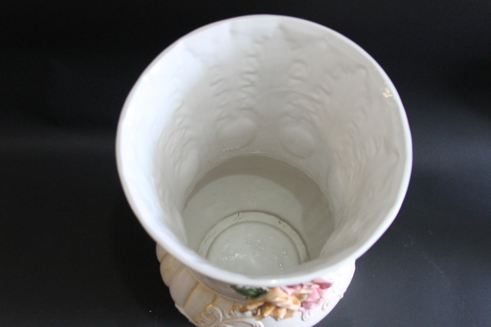 Capodimonte-Style Planter, Made in Italy