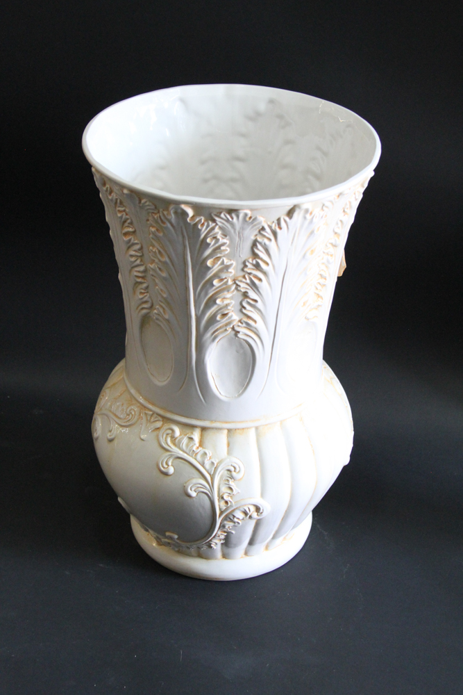 Capodimonte-Style Planter, Made in Italy