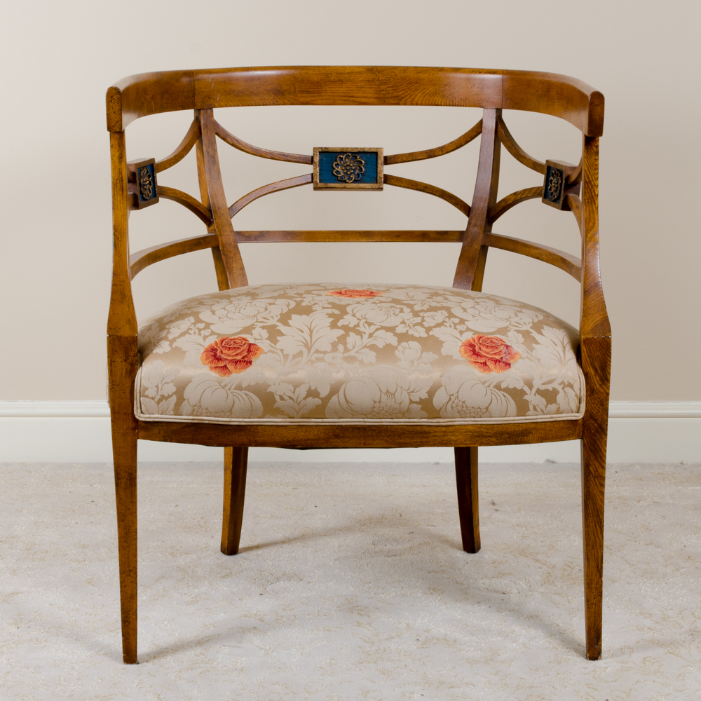 Contemporary Regency Style Armchair