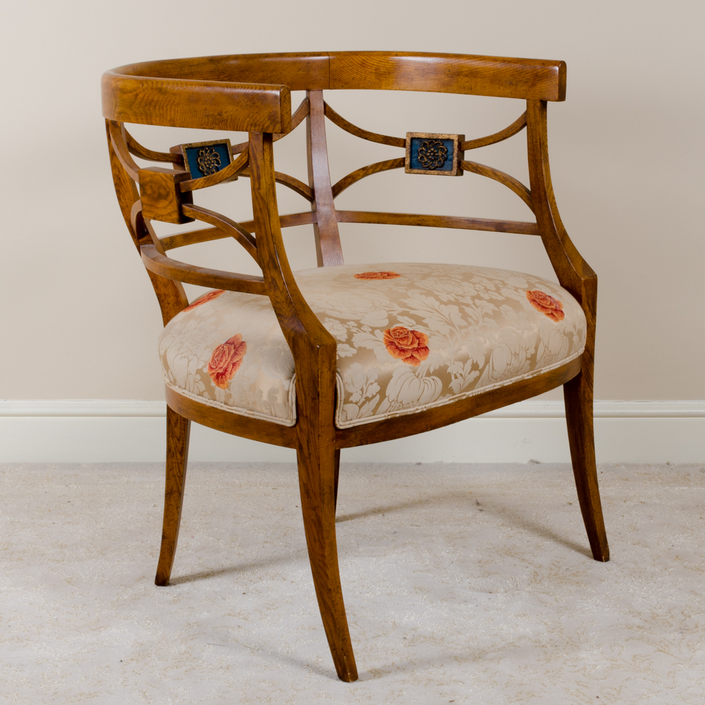 Contemporary Regency Style Armchair