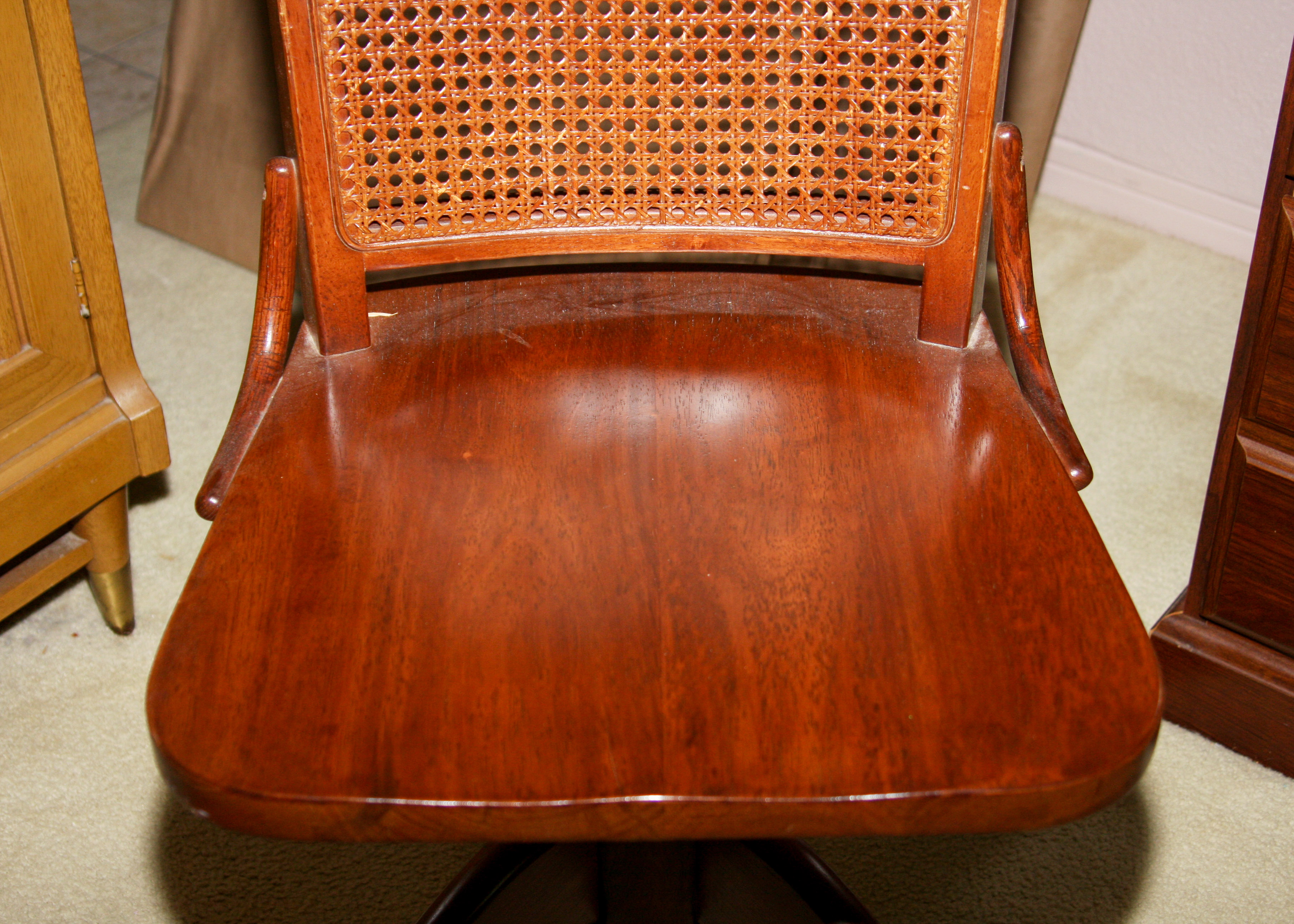 Roll-top Desk and Chair From Riverside Furniture