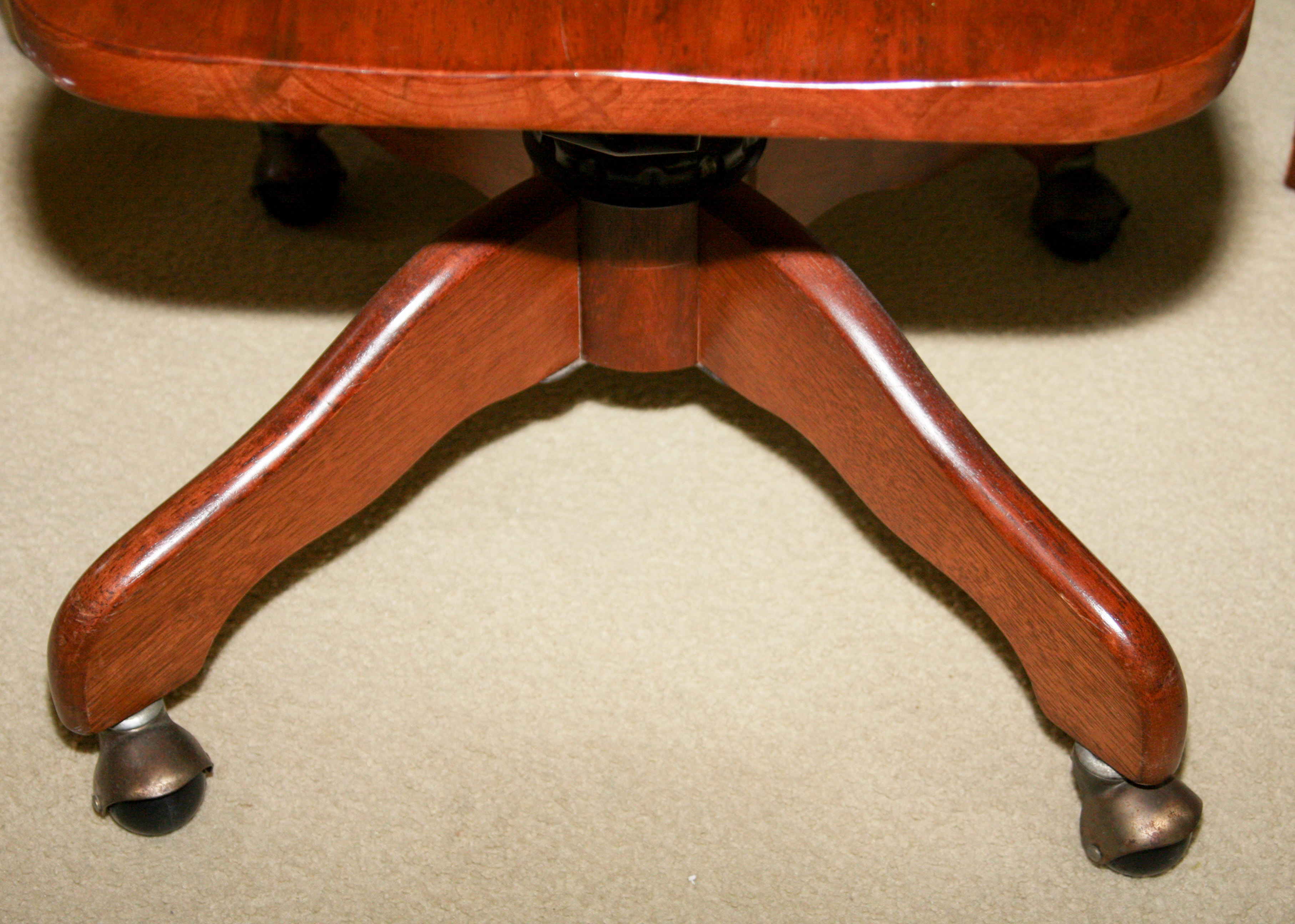 Roll-top Desk and Chair From Riverside Furniture