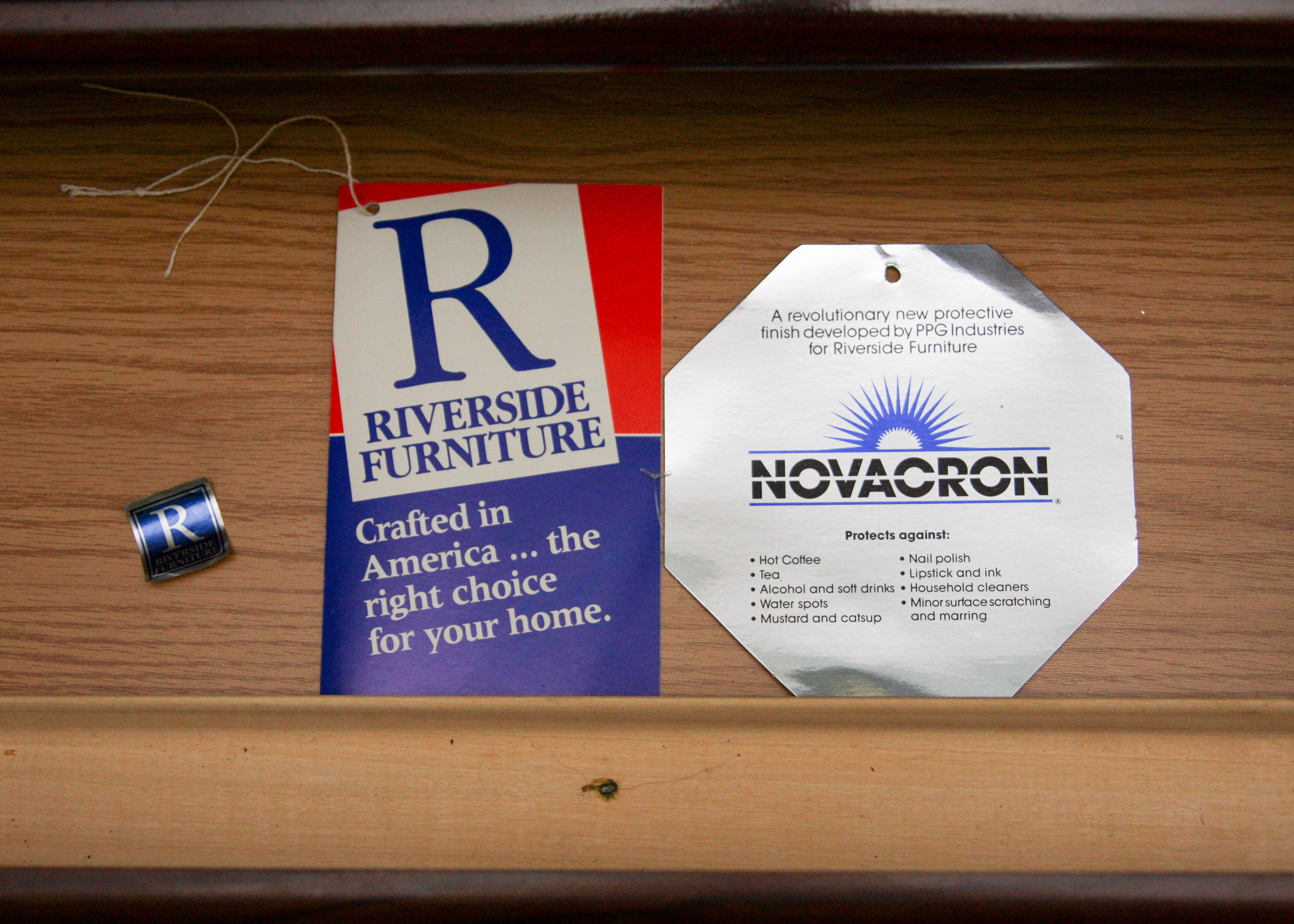 Roll-top Desk and Chair From Riverside Furniture