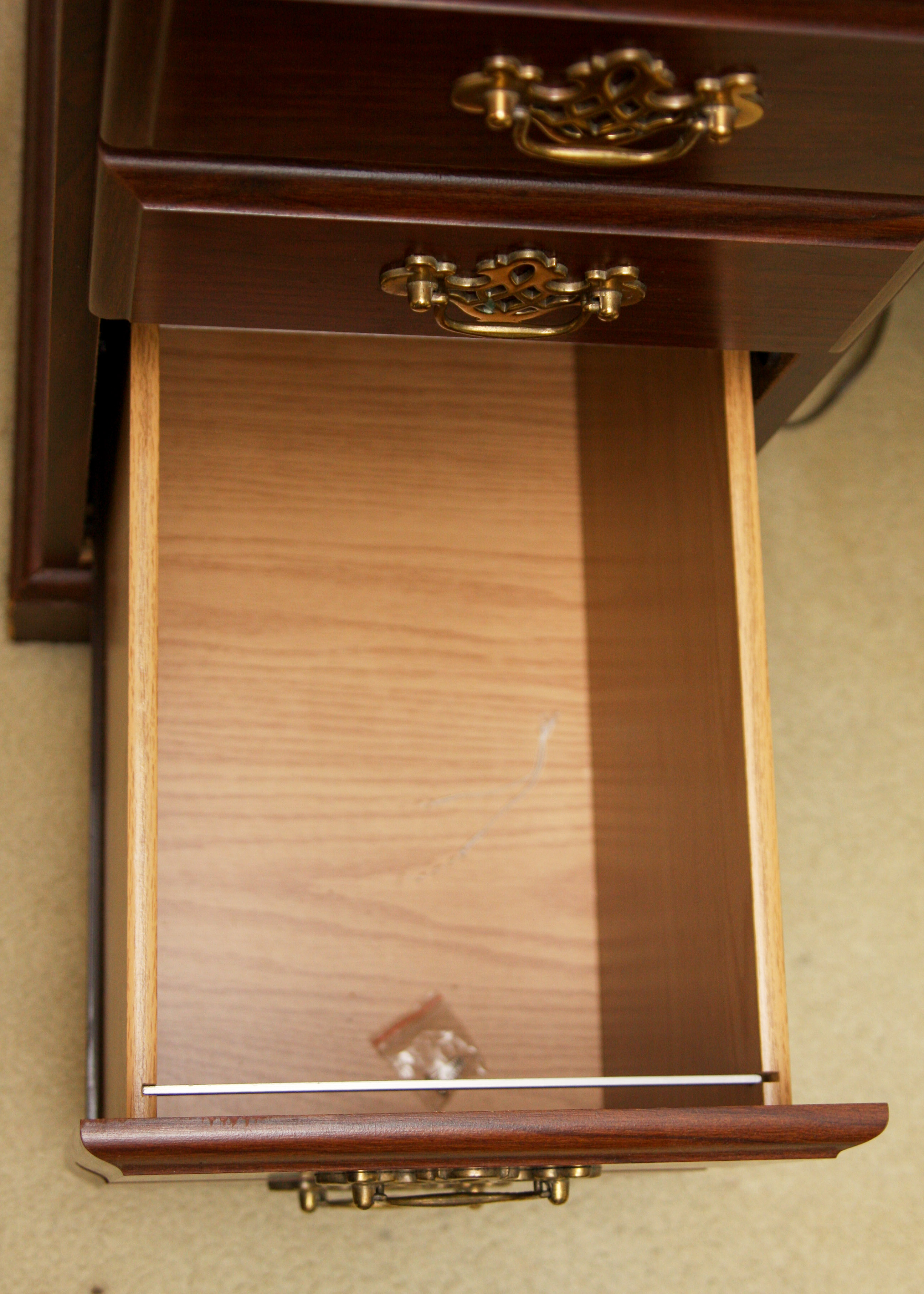 Roll-top Desk and Chair From Riverside Furniture