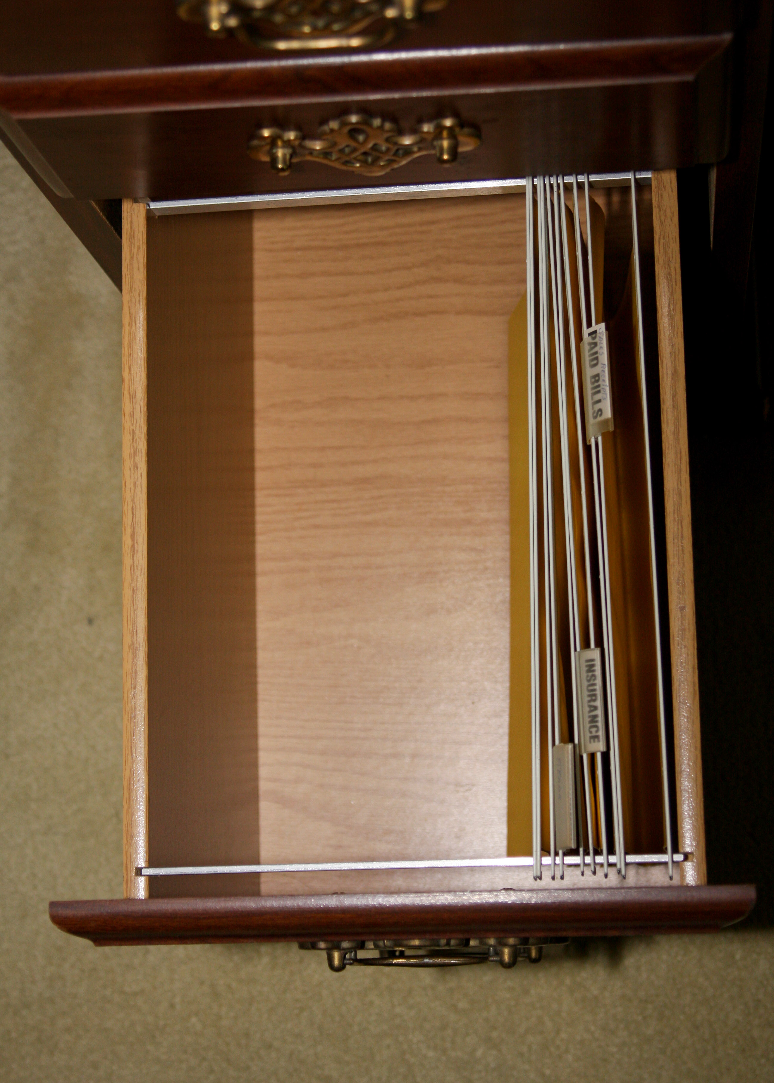 Roll-top Desk and Chair From Riverside Furniture