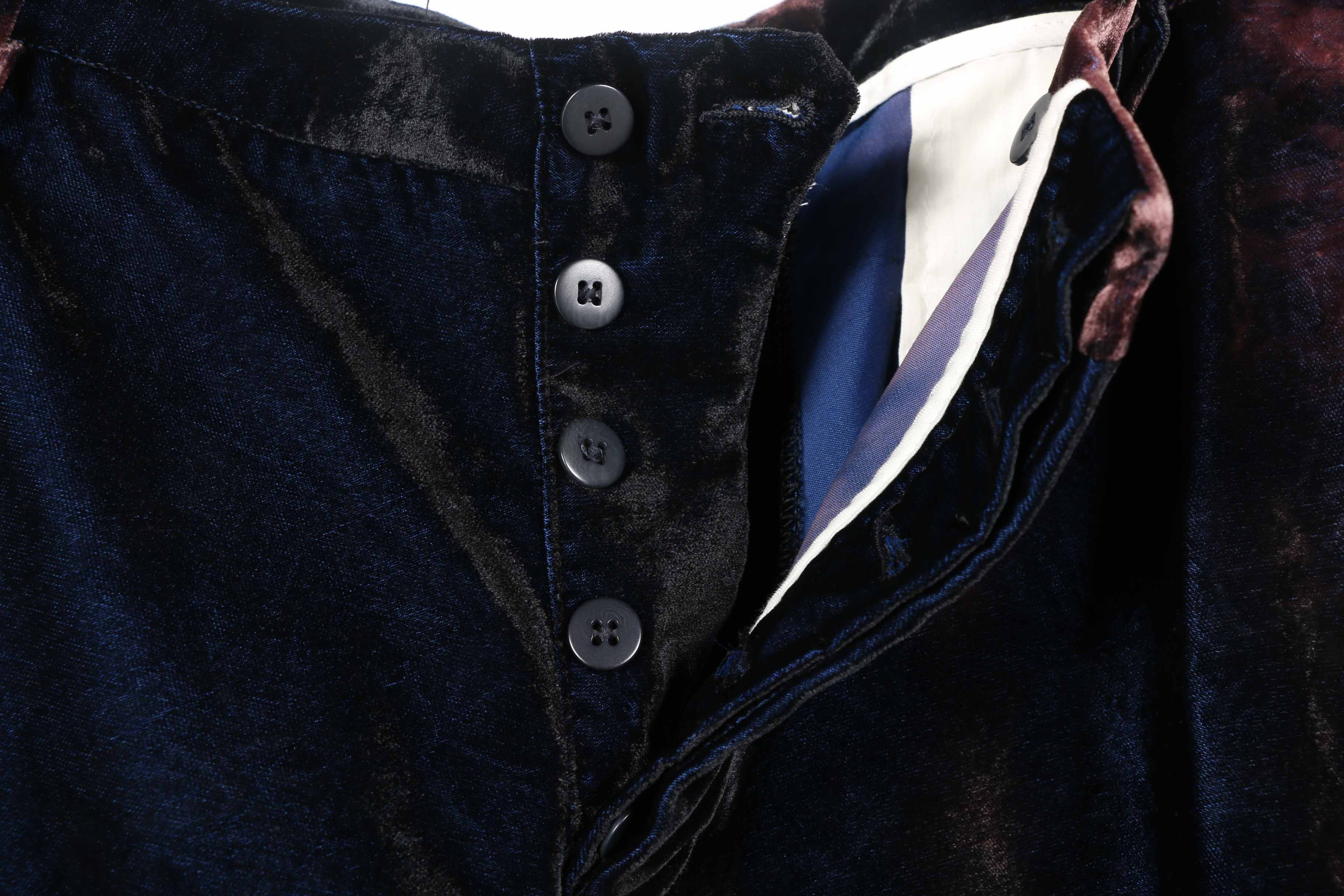 Romeo Gigli Crushed Velvet Suit