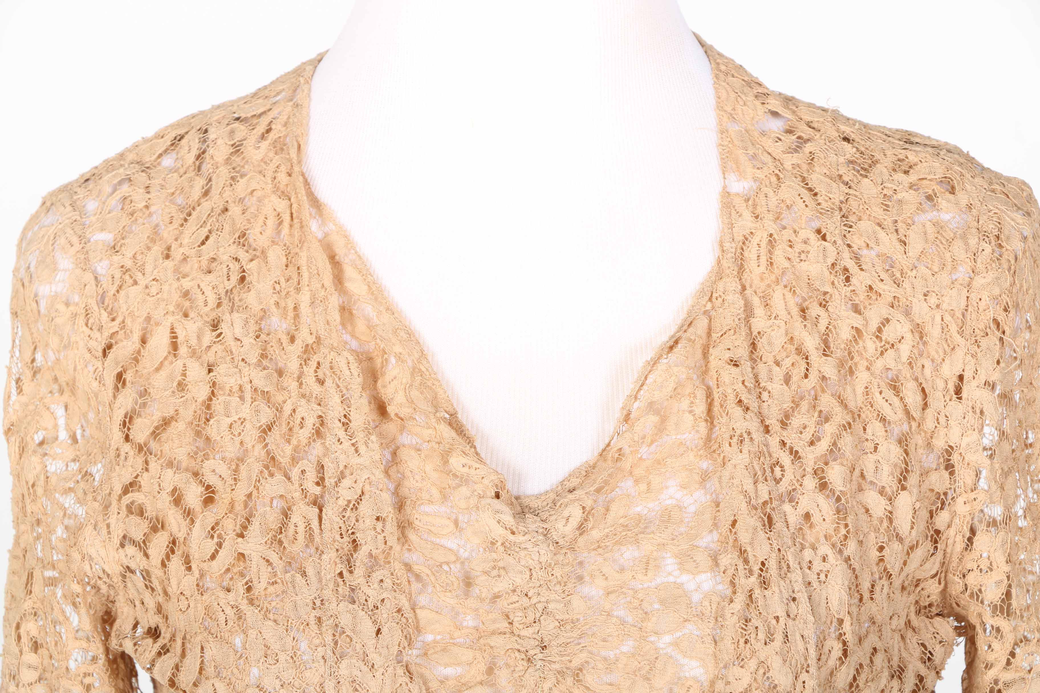 Lace Gown and Jacket