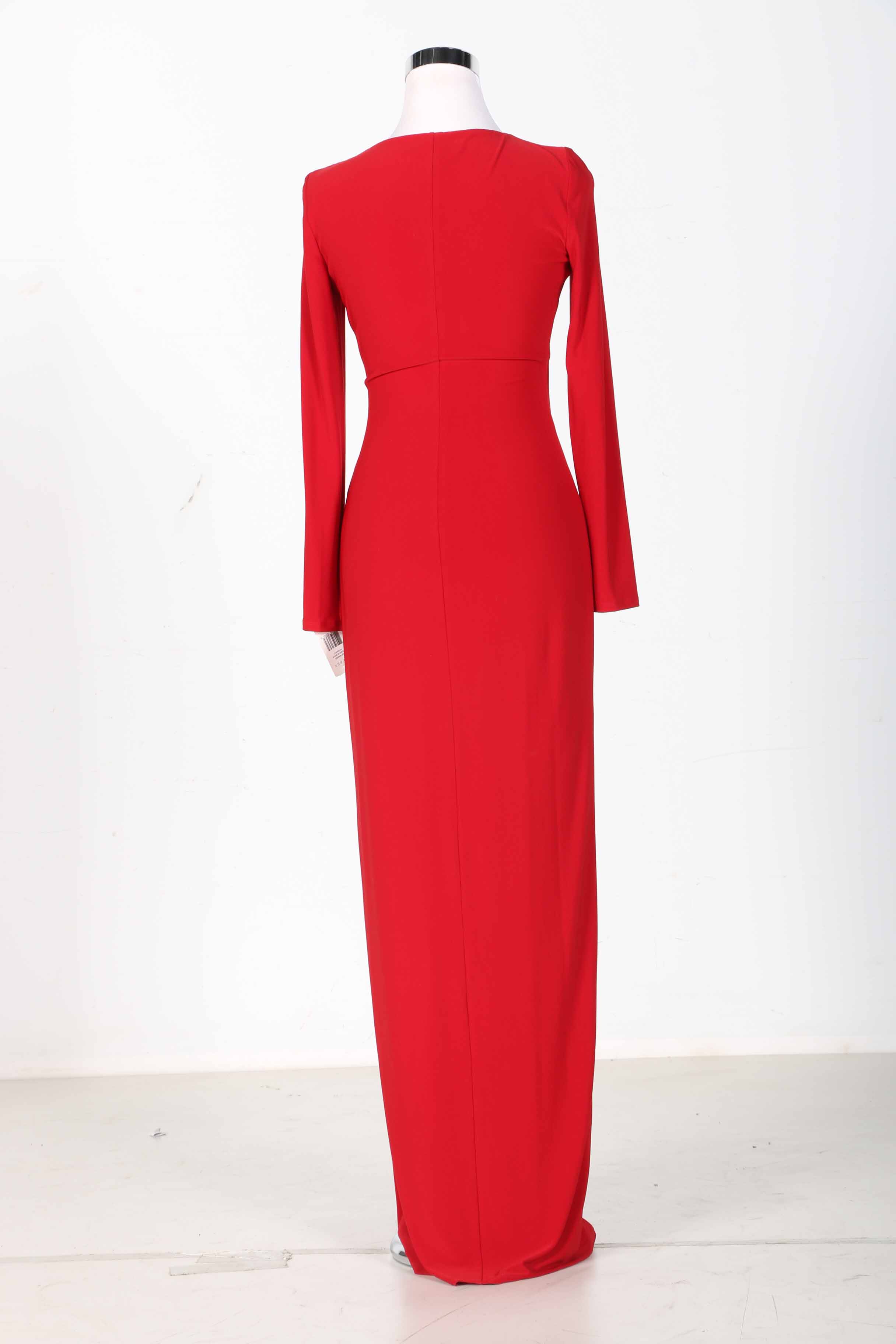 Ralph Lauren Women's Red Evening Dress