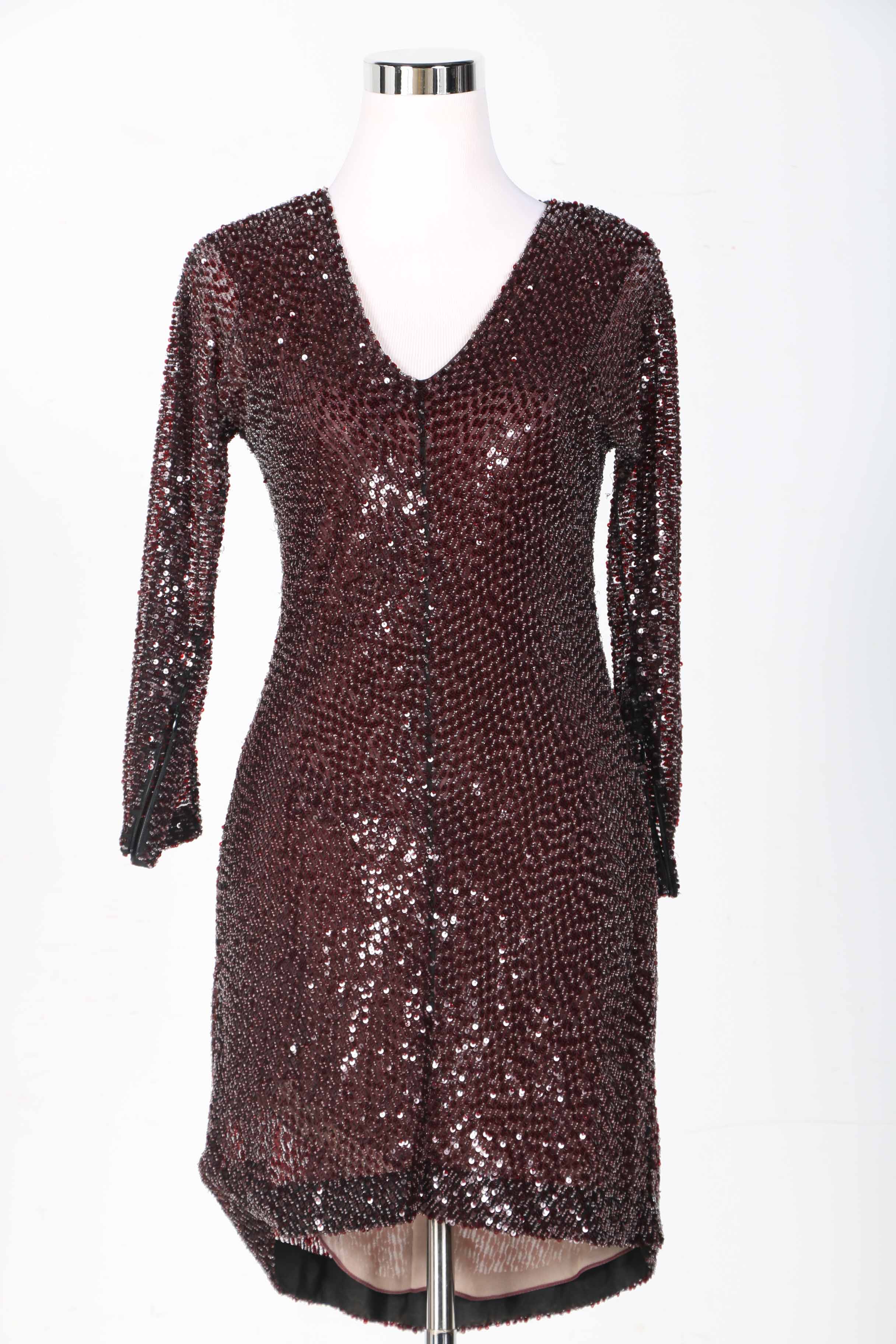 Naeem Khan Beaded Mini Dress