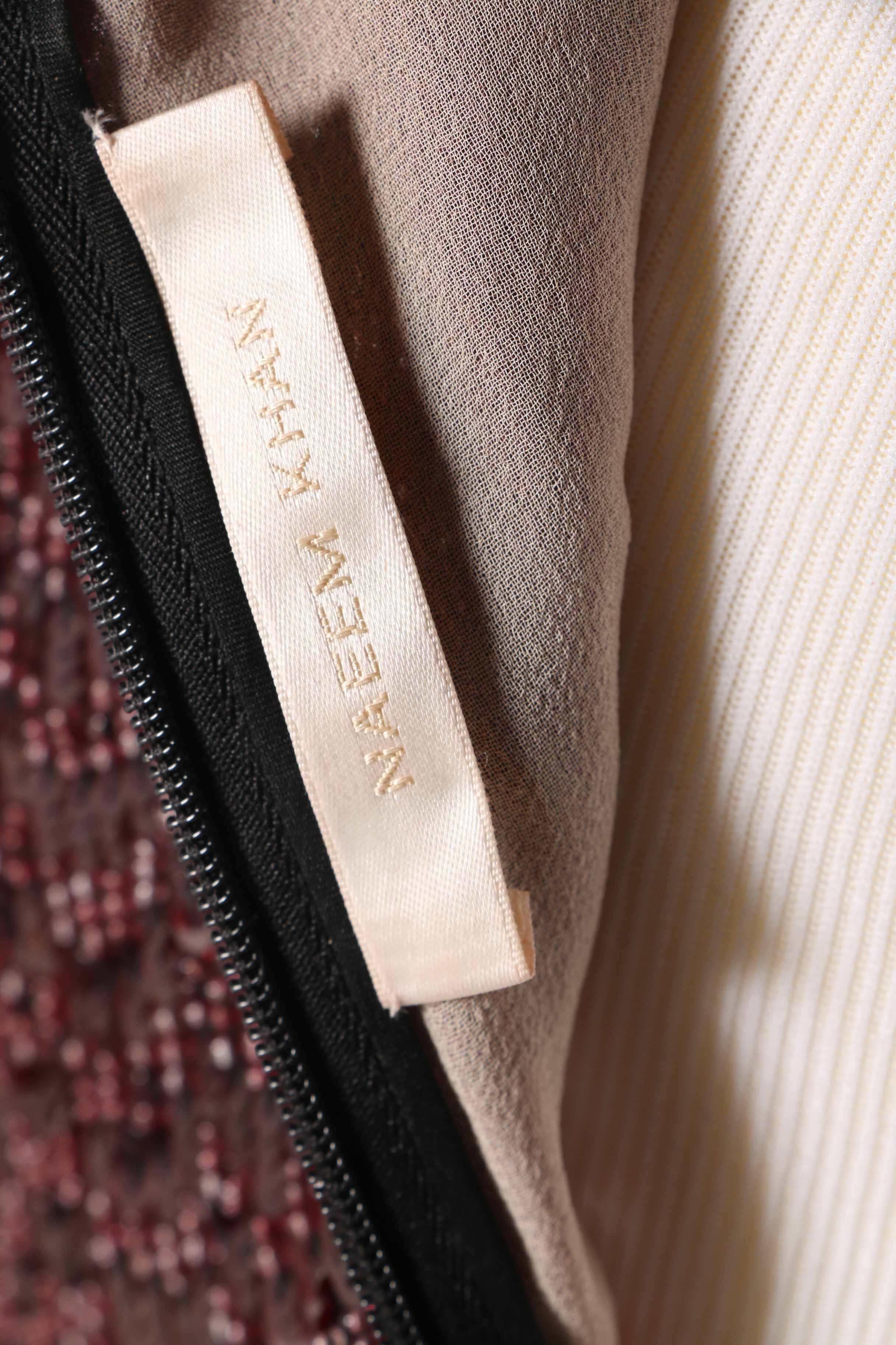 Naeem Khan Beaded Mini Dress