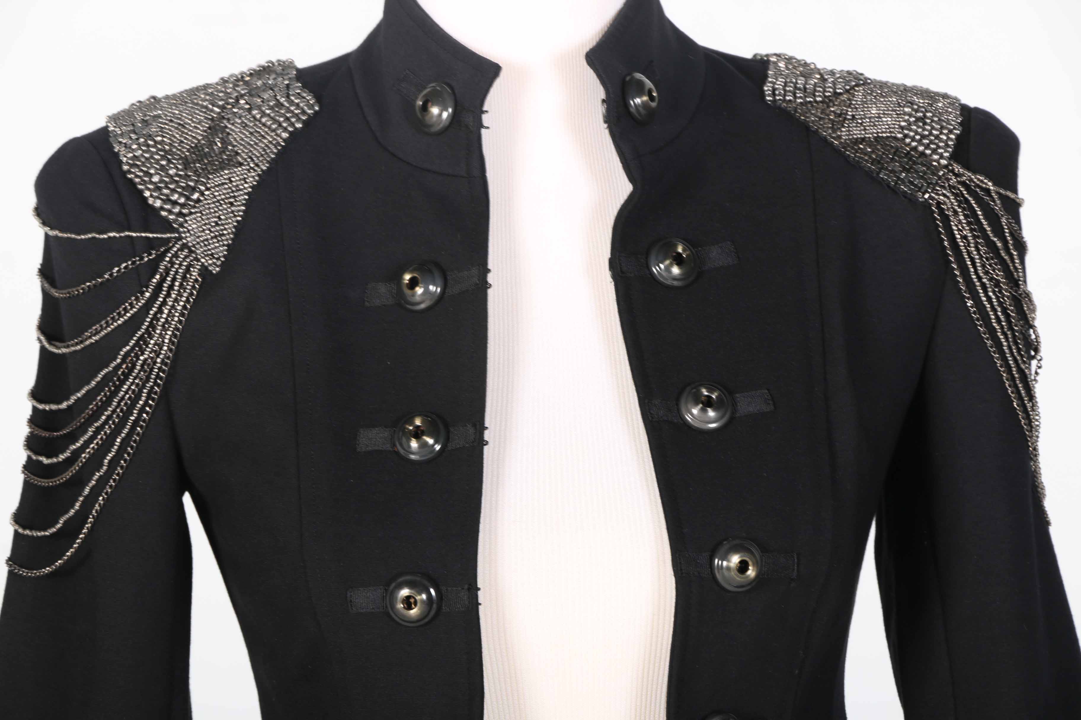 Ali Ro Women's Embellished Military Style Blazer