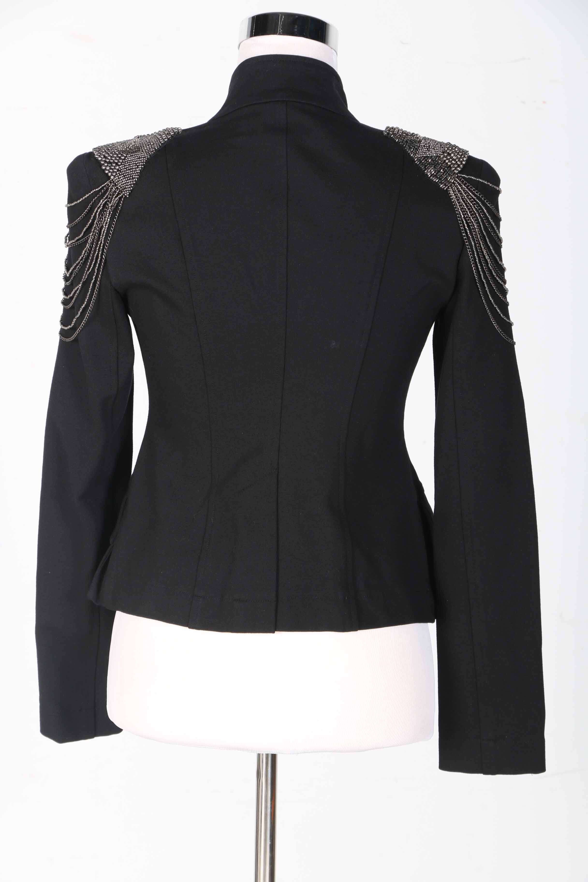 Ali Ro Women's Embellished Military Style Blazer