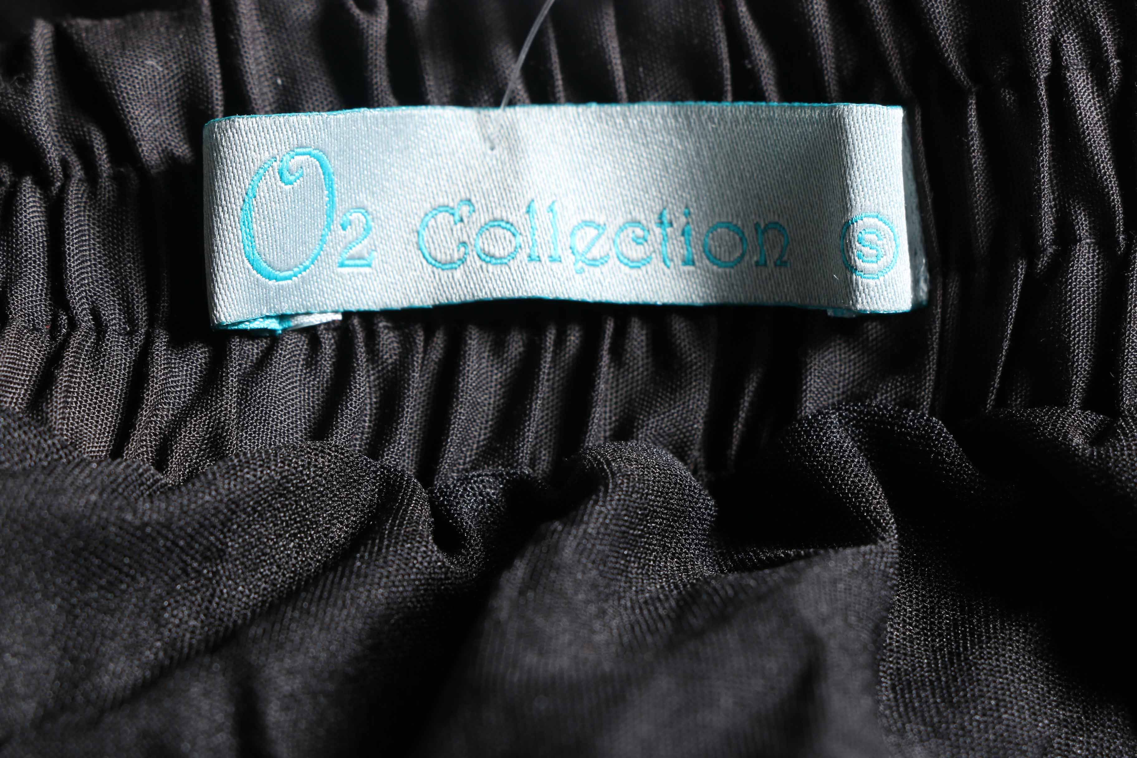 1980s Style Black Ruffled Bustier Top And Tulle Skirt