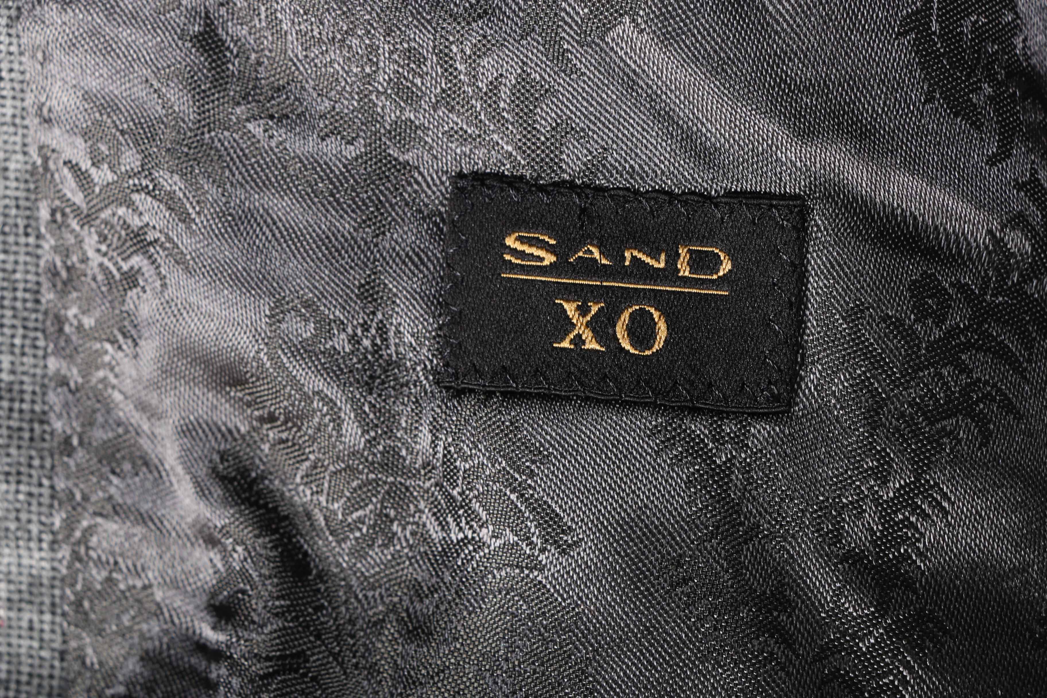 Sand Men's Gray Velvet Suit