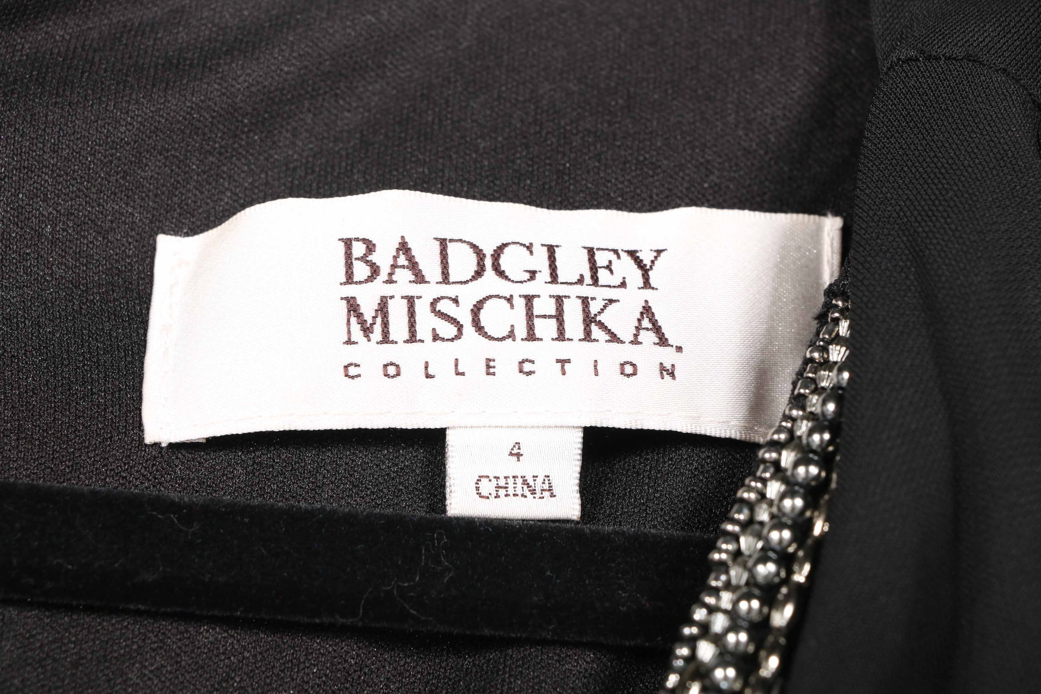 Badgley Mischka Embellished Gown