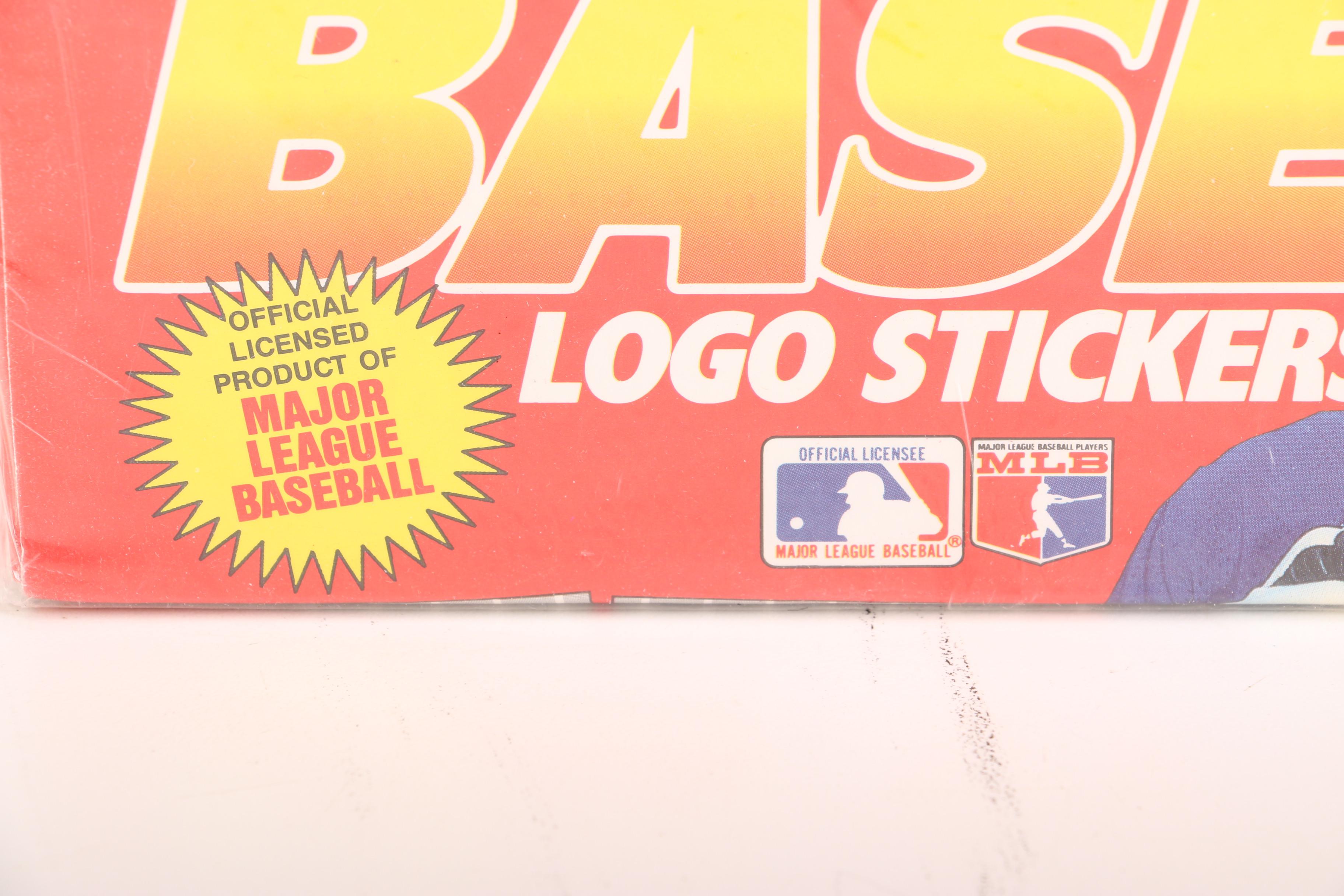 Boxes of Baseball Cards