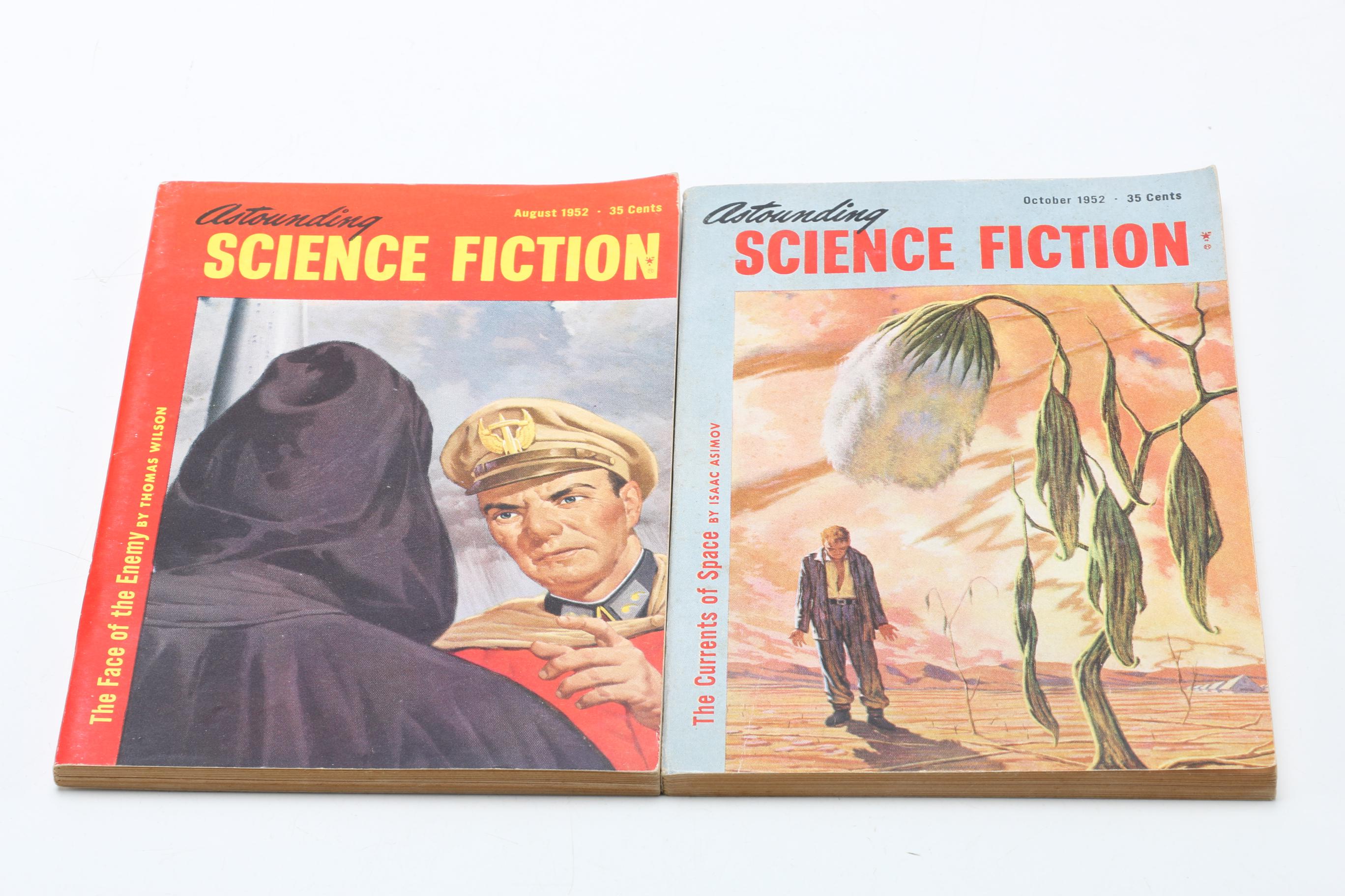 Collection of "Astounding Science Fiction" Pulp Fiction Magazines