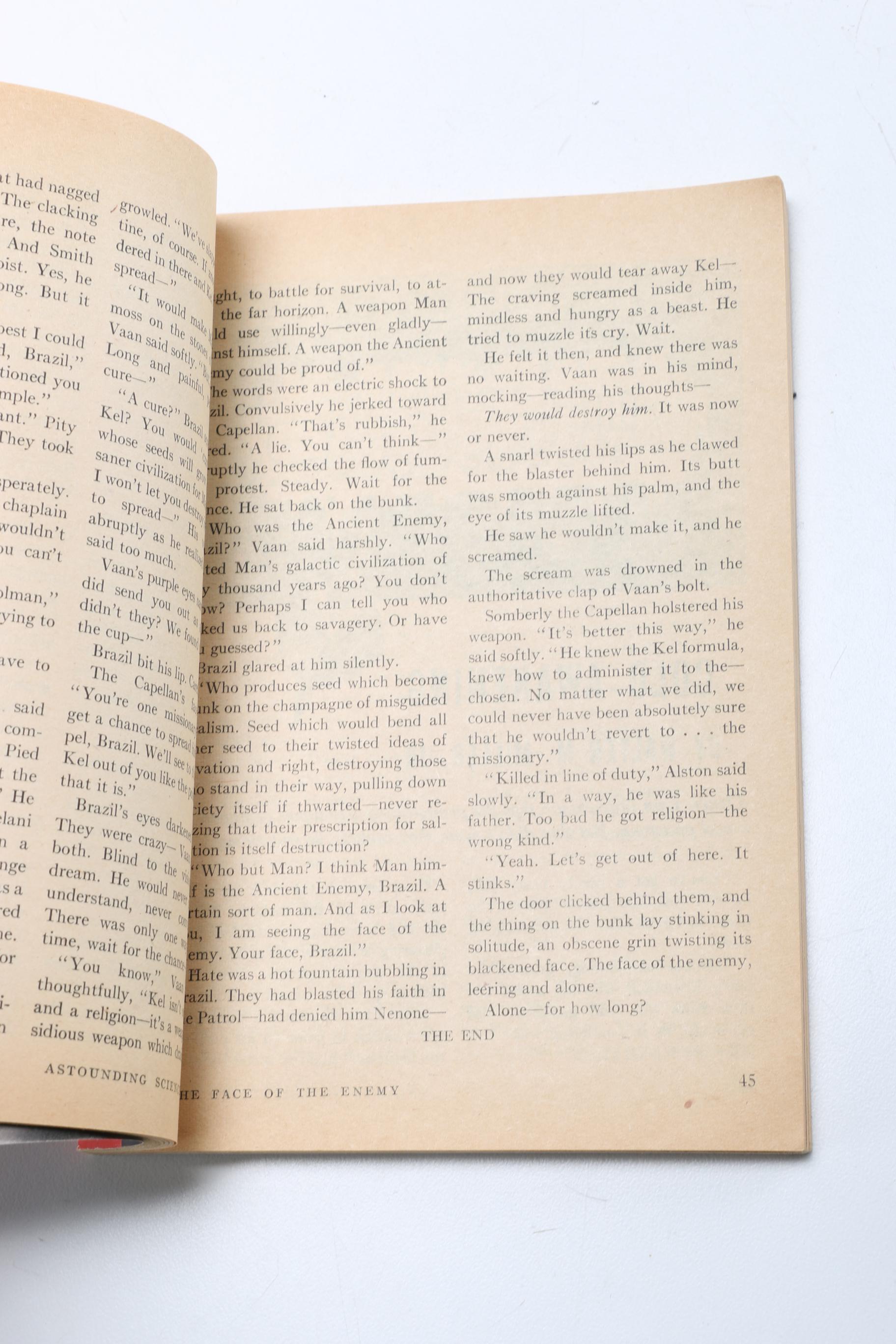 Collection of "Astounding Science Fiction" Pulp Fiction Magazines