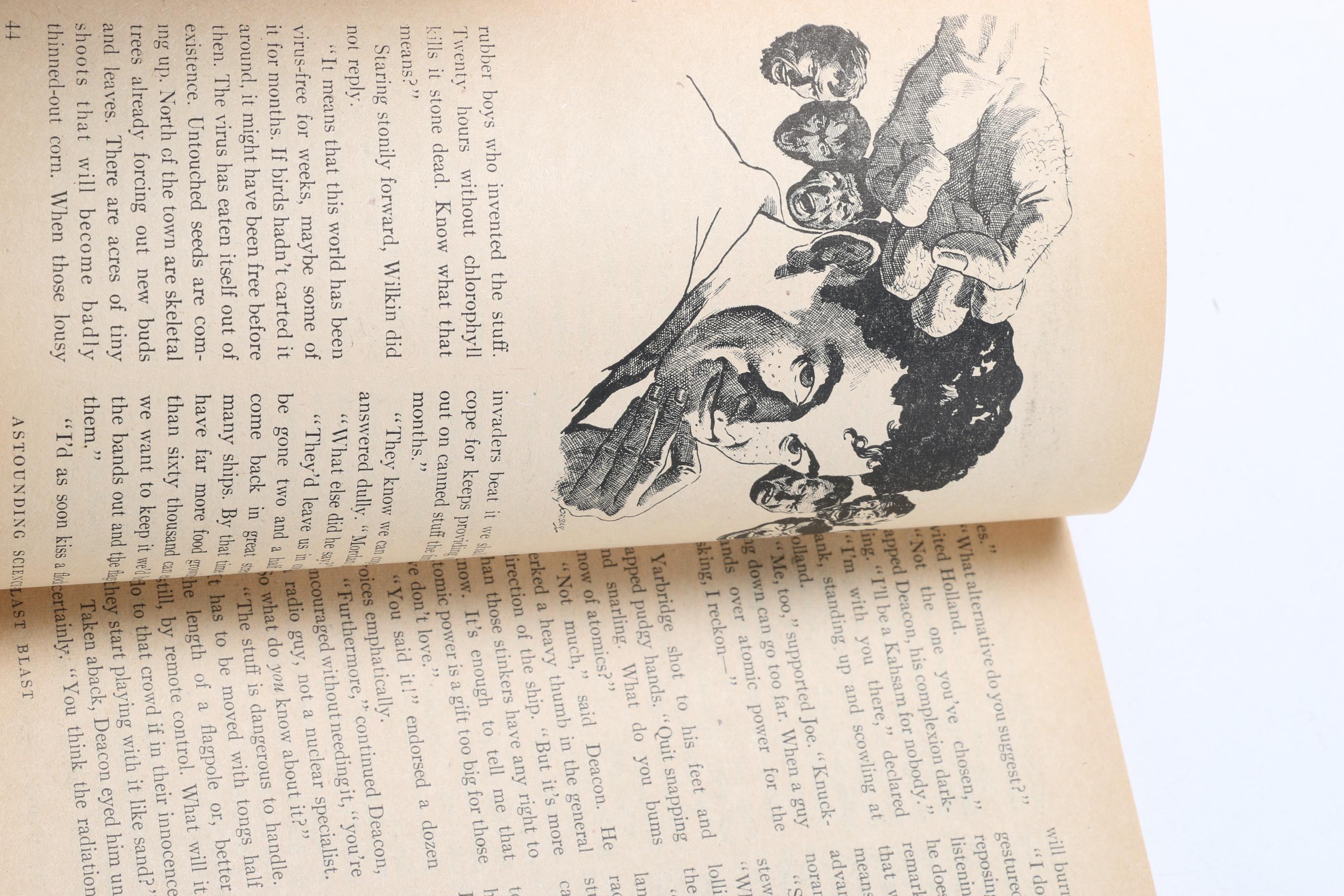 Collection of "Astounding Science Fiction" Pulp Fiction Magazines