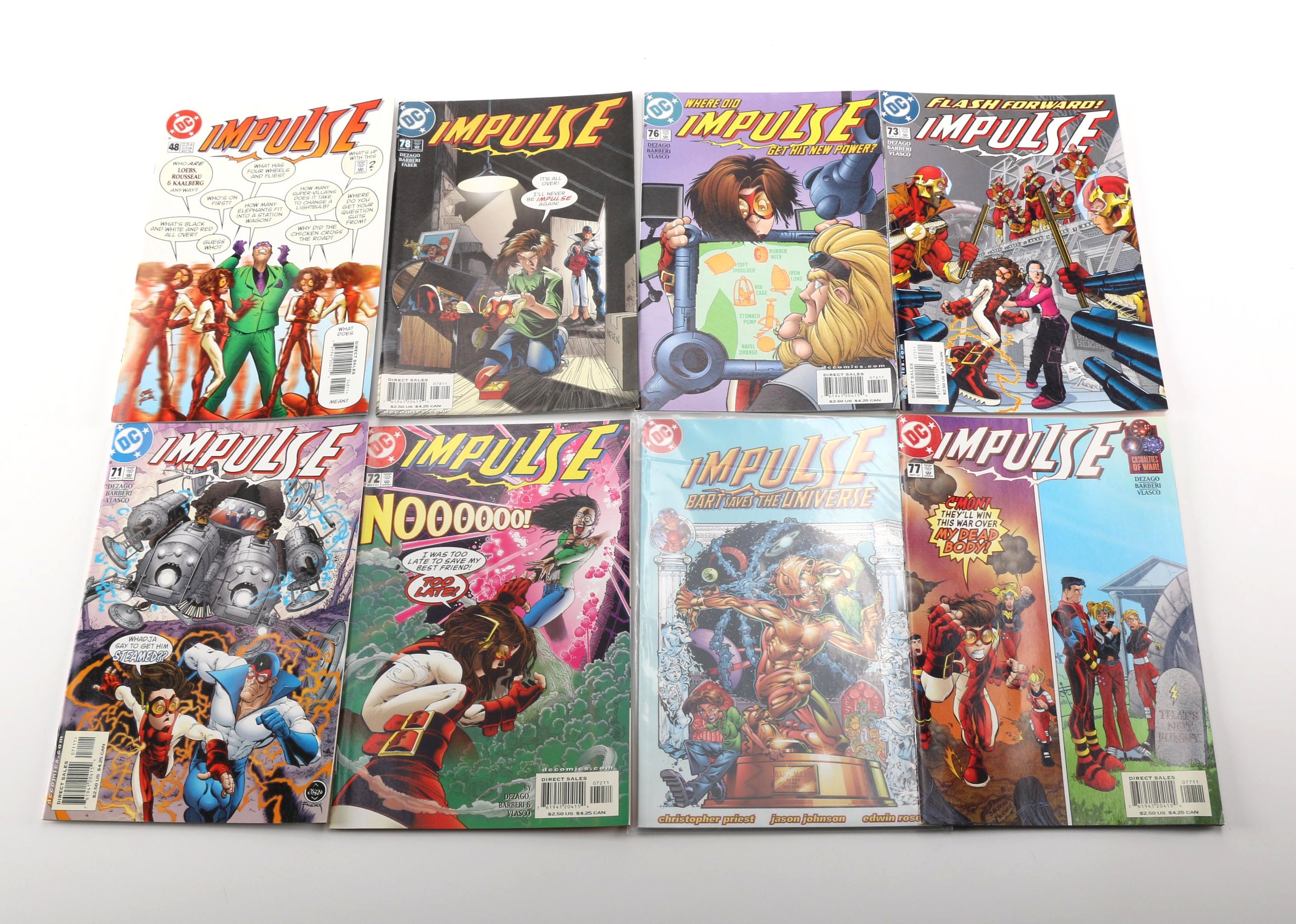 Modern Age "Spectre", "Orion" And "Impulse" Comics