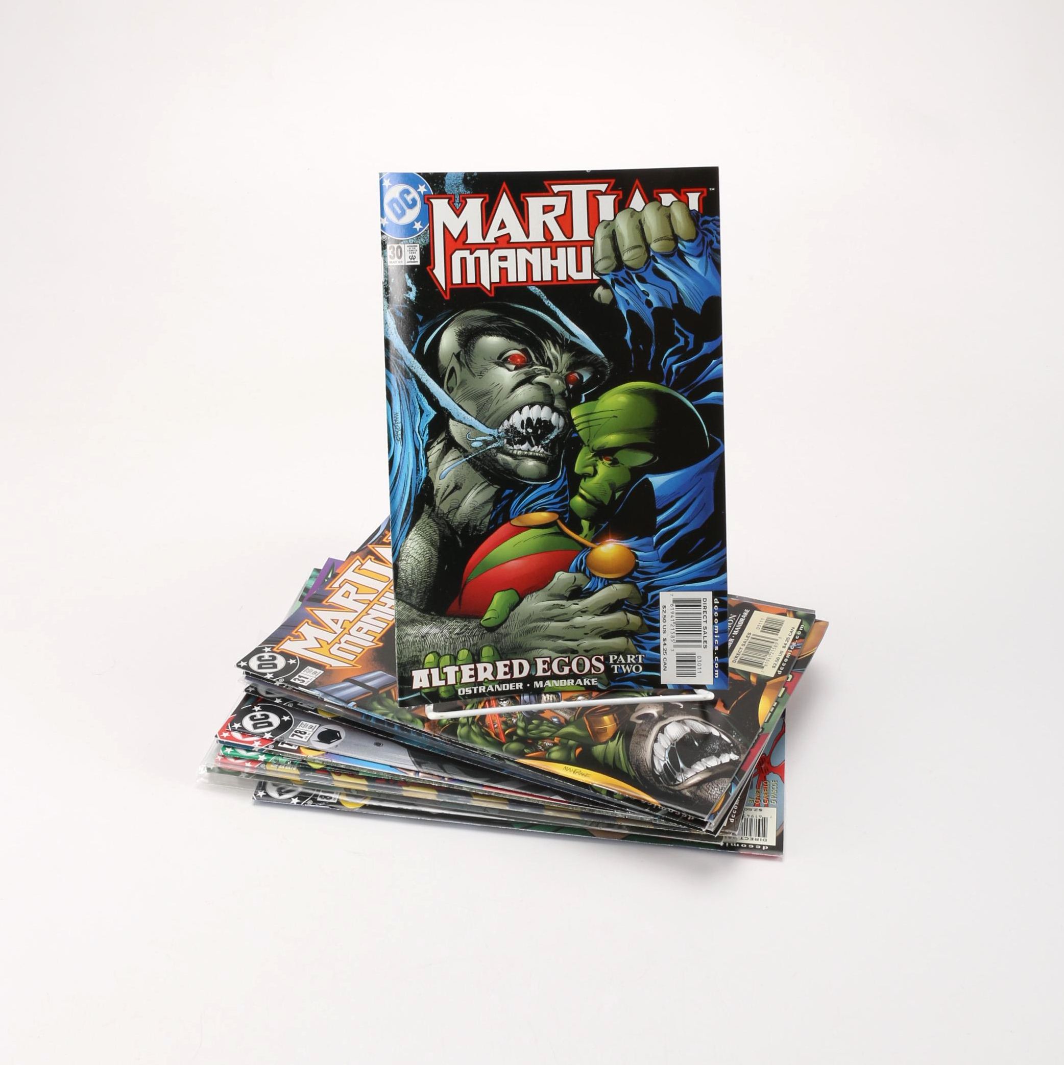 "Azrael Agent Of The Bat" and "Martian Manhunter" Modern Age Comic Books
