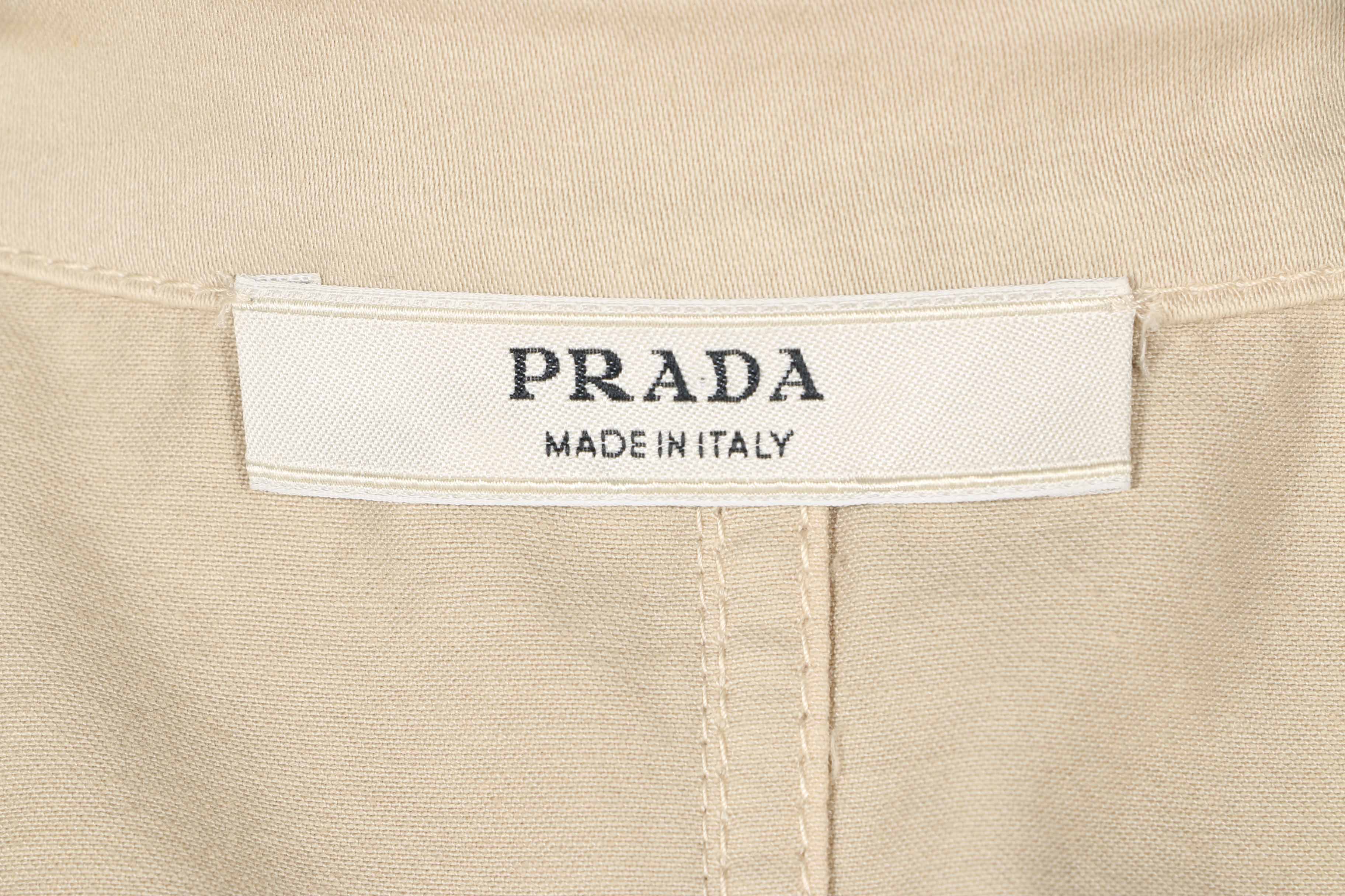 Prada T-Shirt and Cotton Jacket