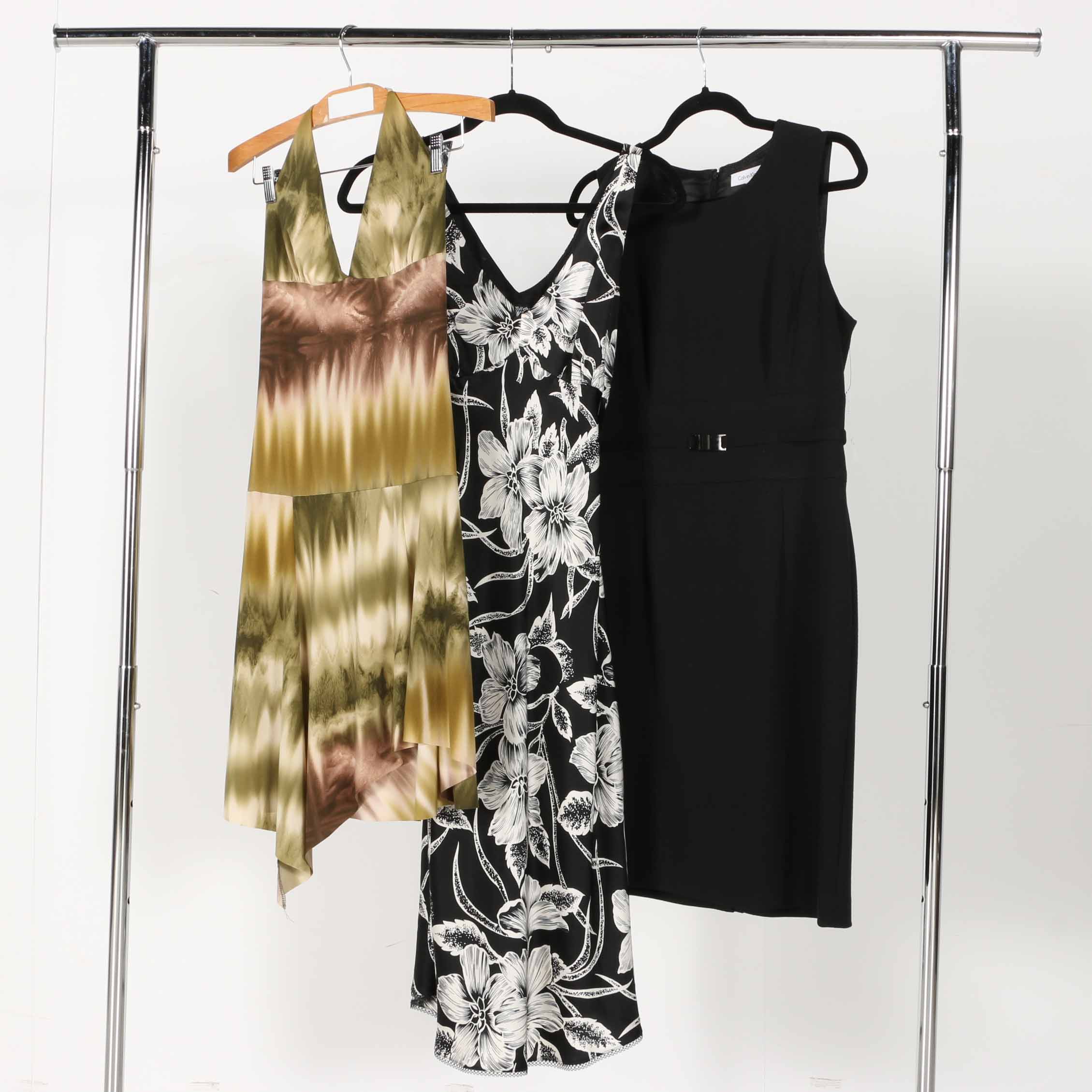 Prada Ombré Tie Dye Dress, with Betsey Johnson and Calvin Klein Styles