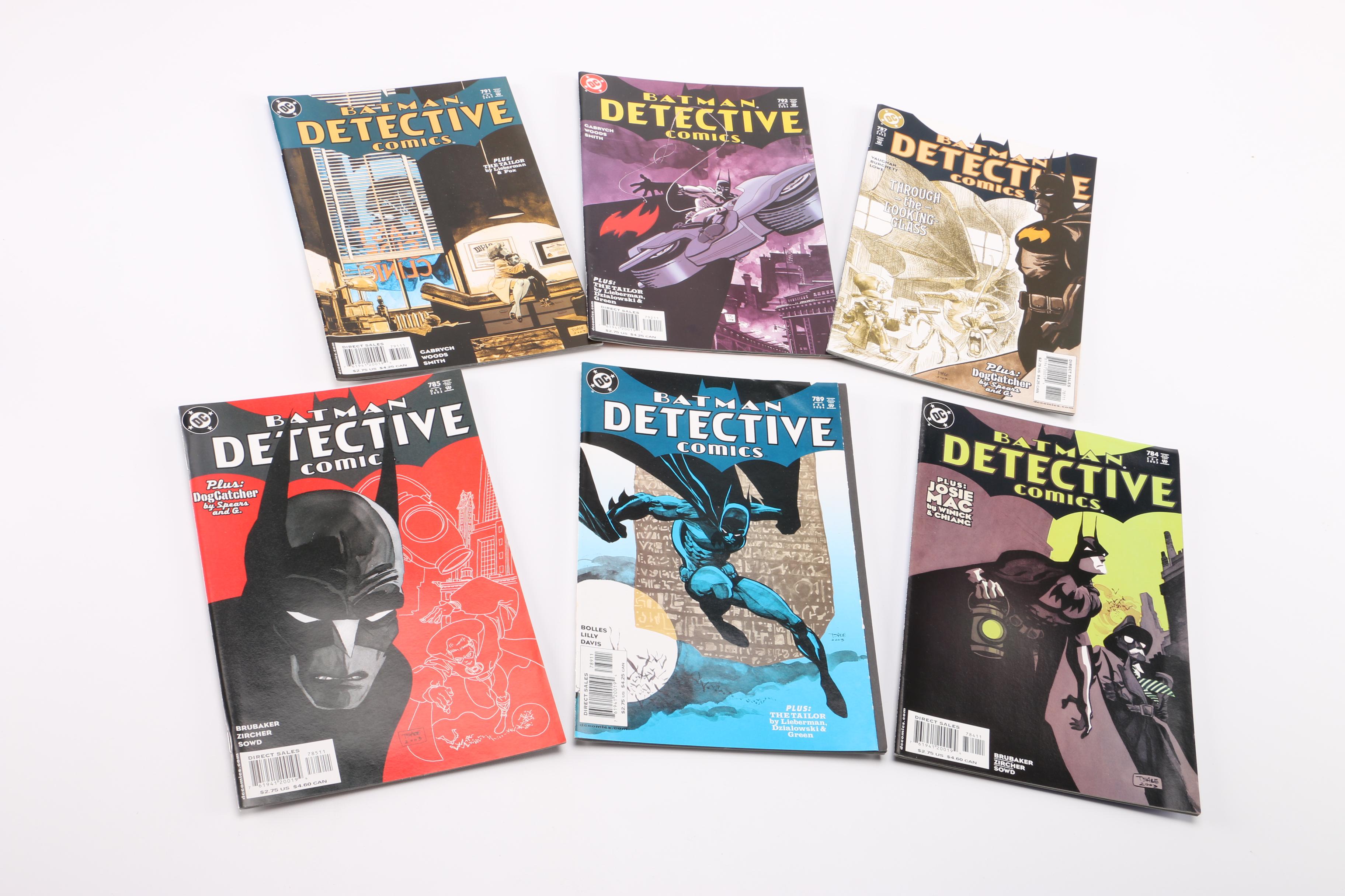 Complete "Batman: Nevermore" and Modern Age "Detective Comics" Comic Books