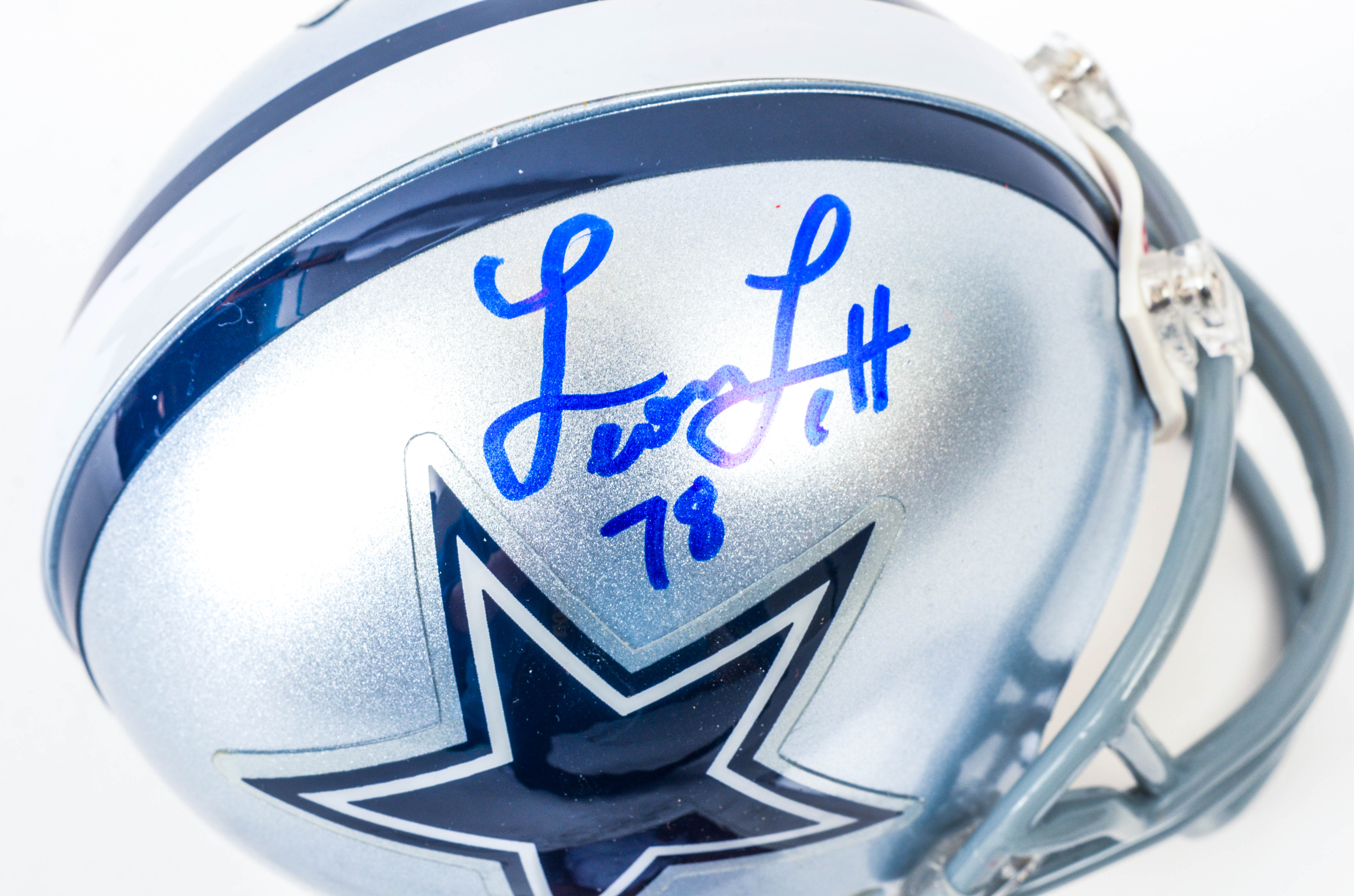 Dallas Cowboys Autographed Mini Helmets