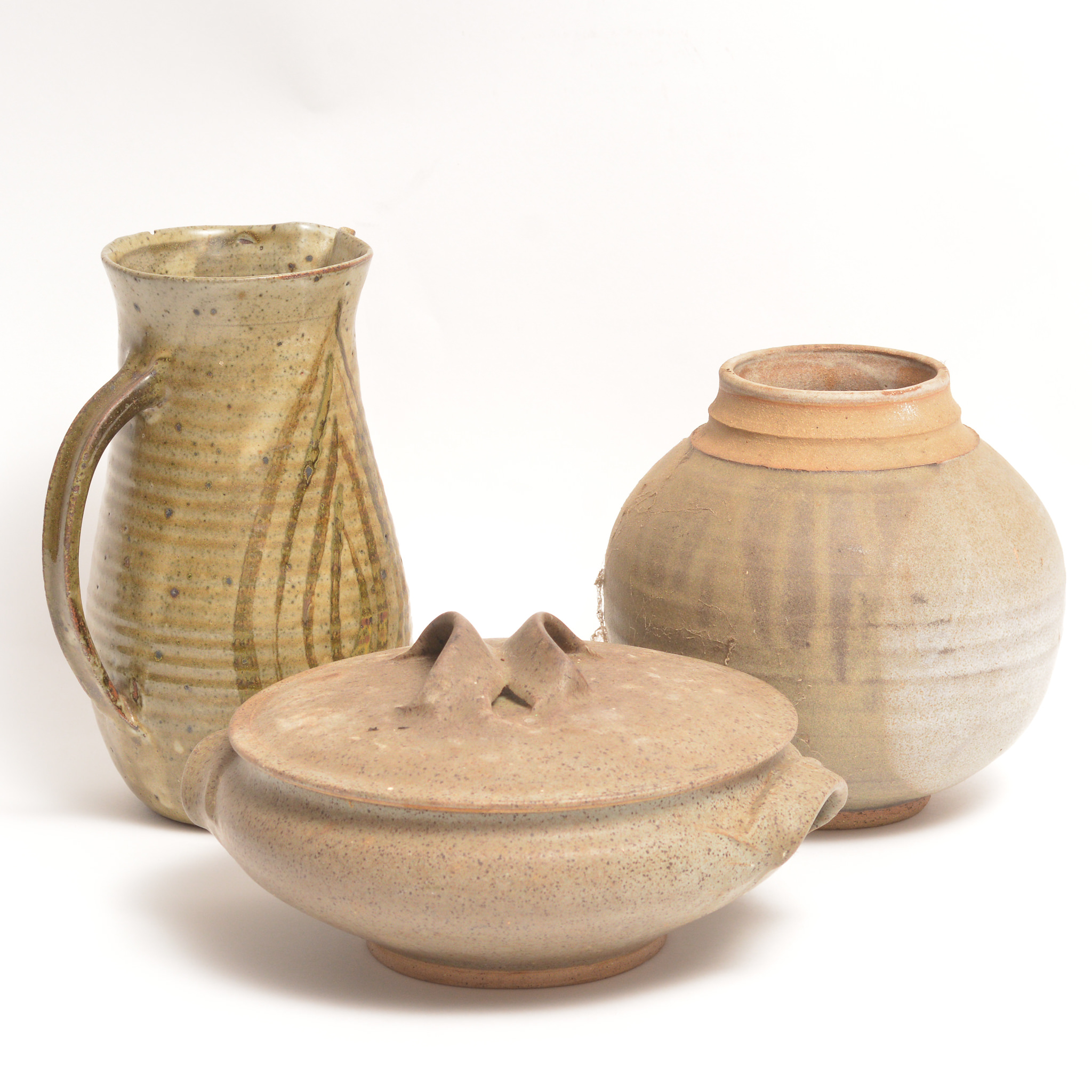 Collection of Studio Cermics Including Vintage Jean Paul Patnode