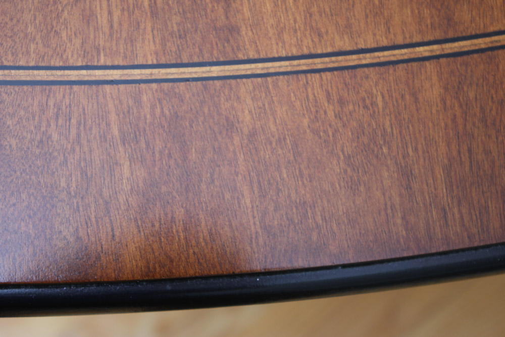 Federal Style Round Mahogany Dining Table