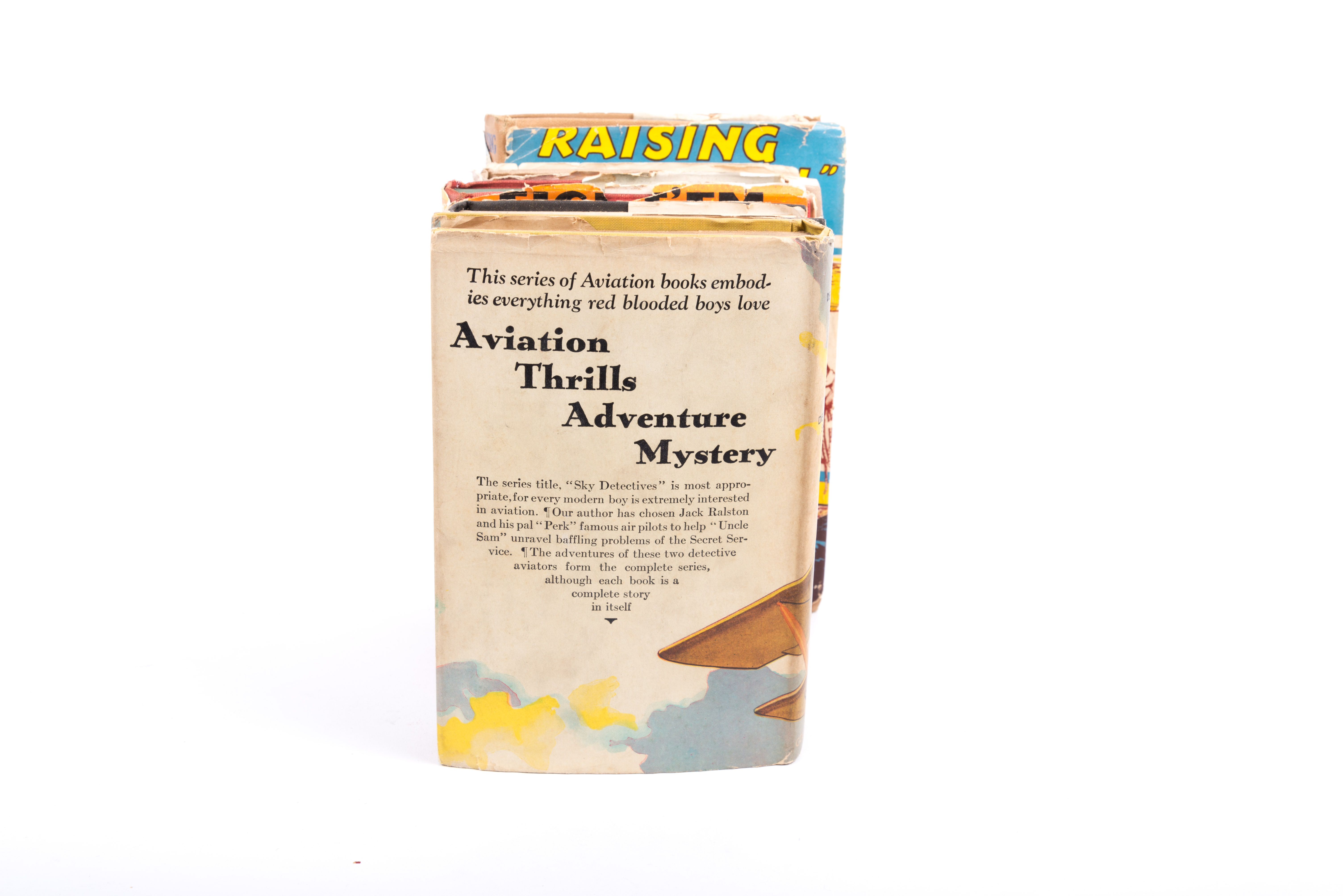 Early 1900s Young Adult Novels with Dust Jackets