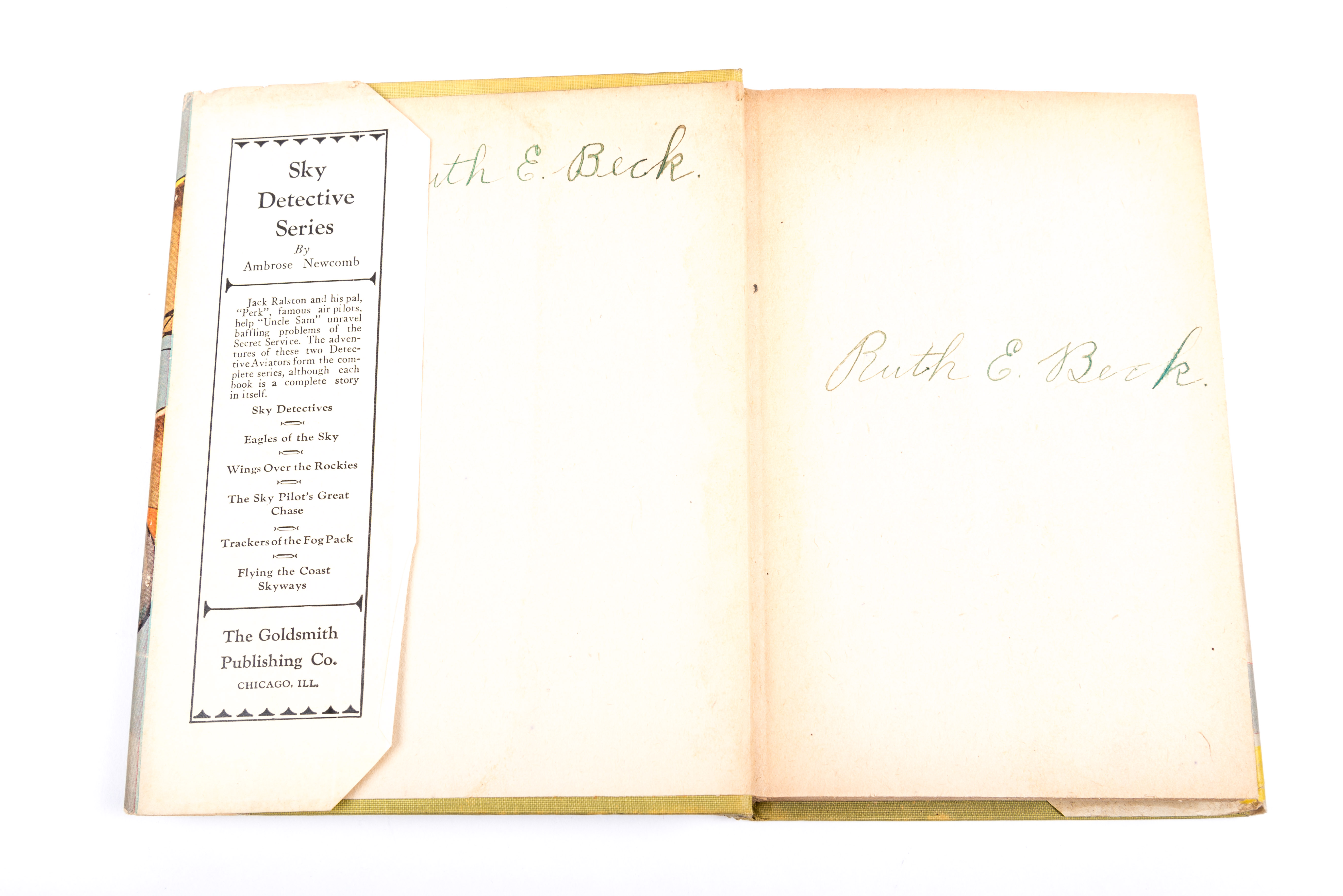 Early 1900s Young Adult Novels with Dust Jackets