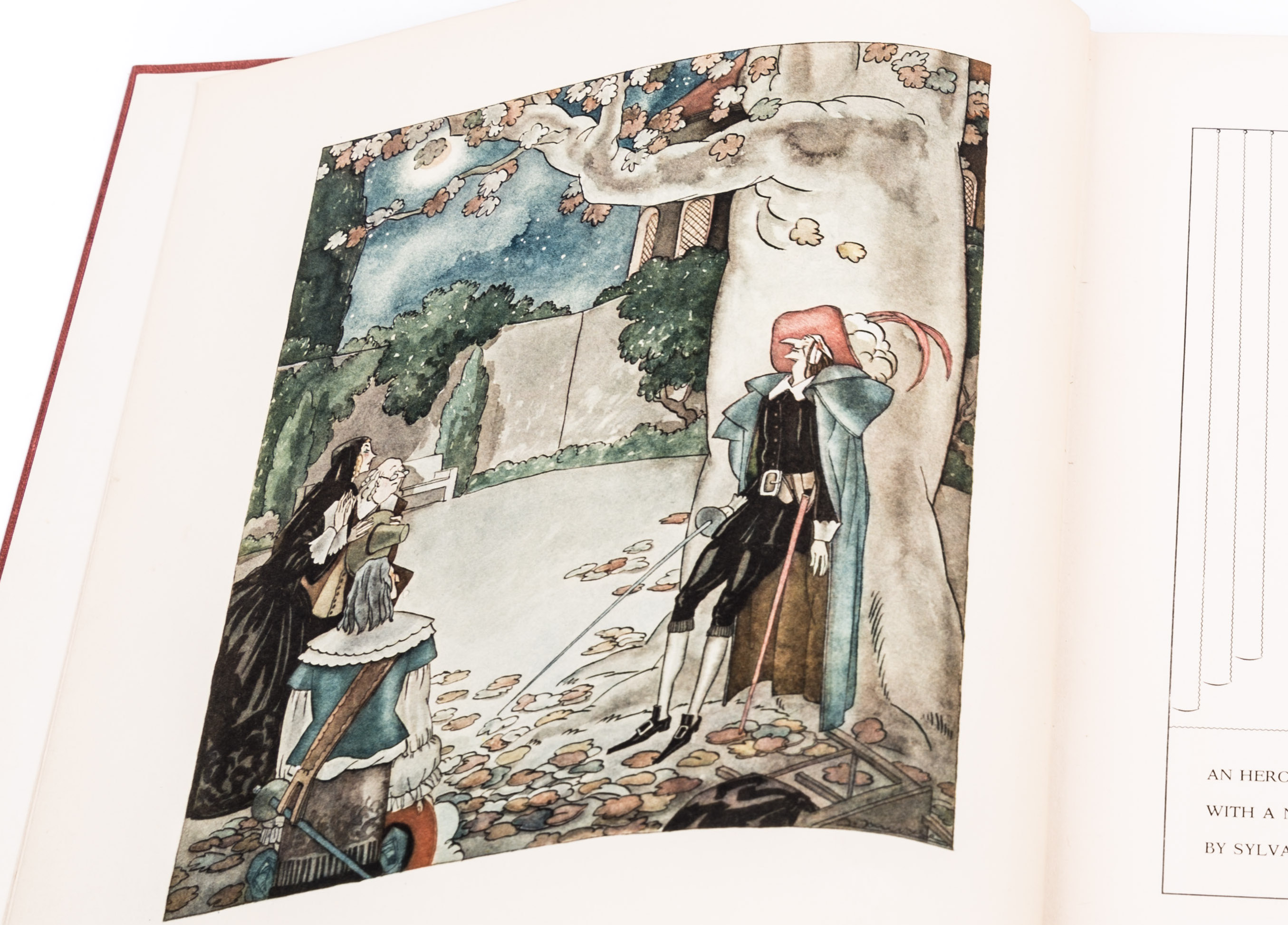 Sylvain Sauvage Illustrated "Cyrano de Bergerac"