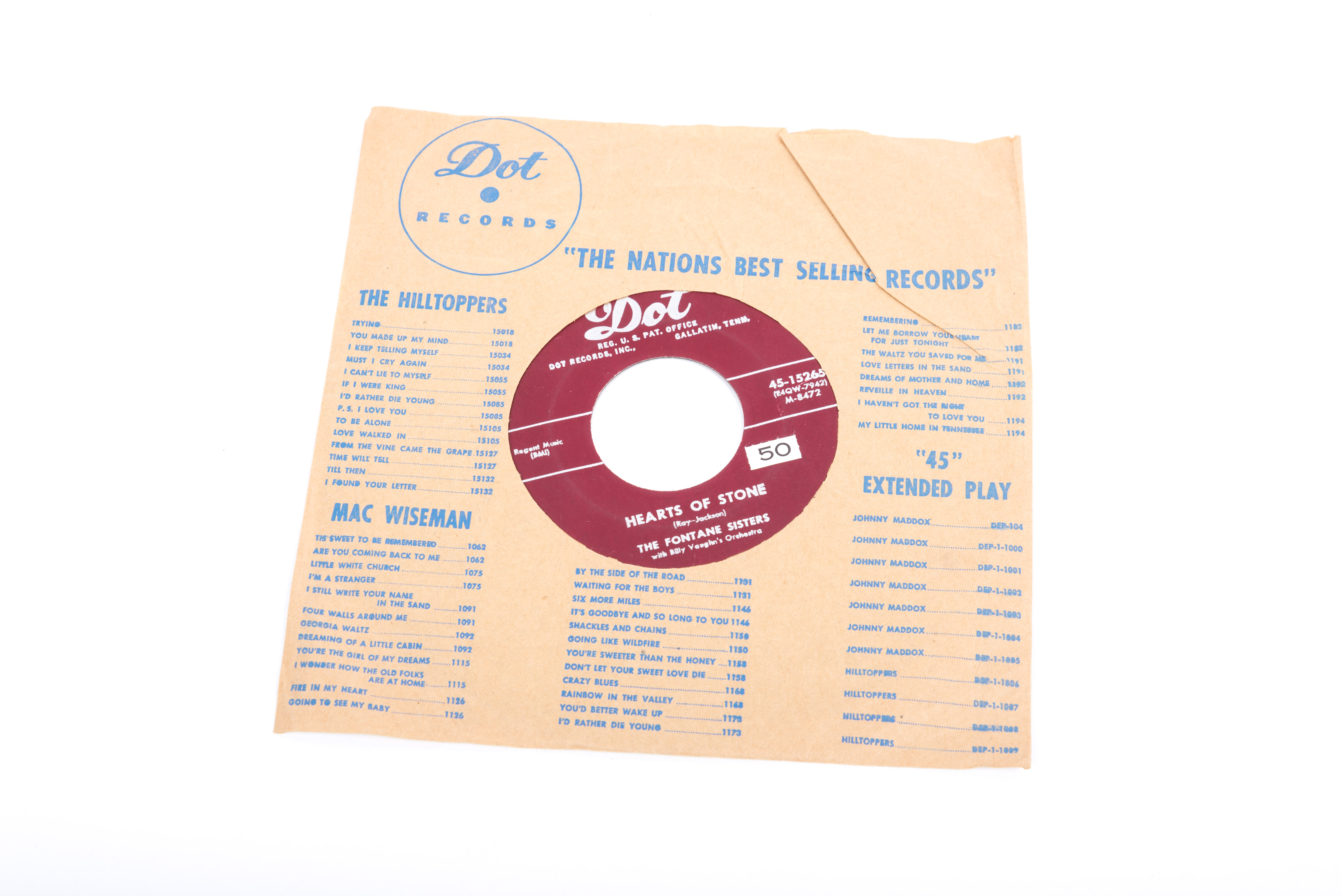 Rosemary Clooney and Other Vintage 45 rpm Records